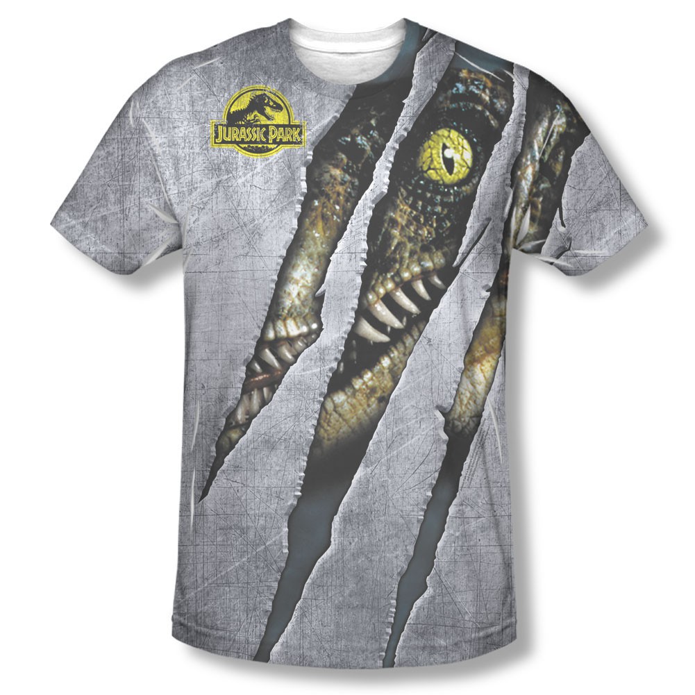 Jurassic Park Live Raptor Sublimation T-Shirt