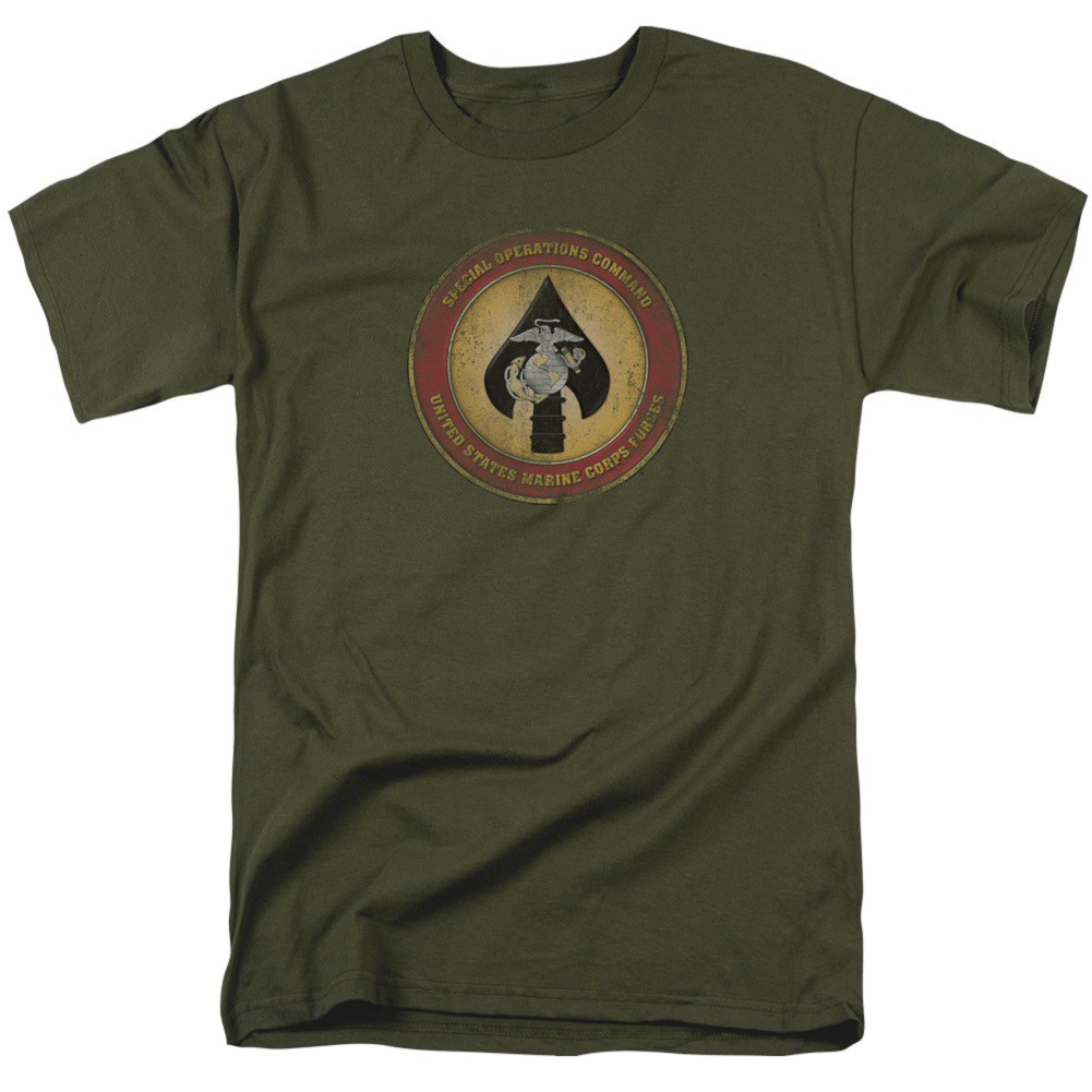 US Marines Special Operations Command Green Tshirt