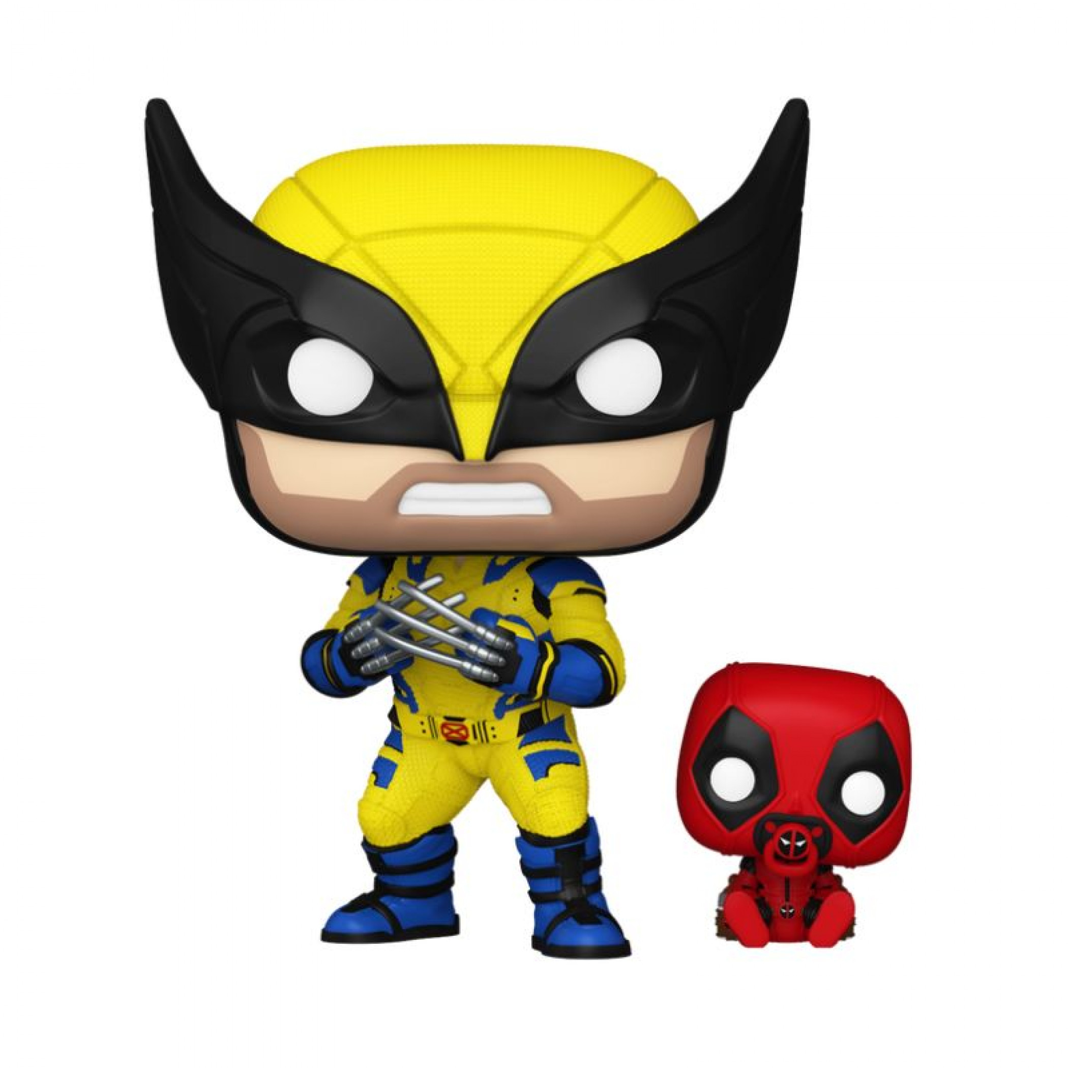 Deadpool & Wolverine with Babypool Funko Pop! Vinyl Figure, Multi-Color