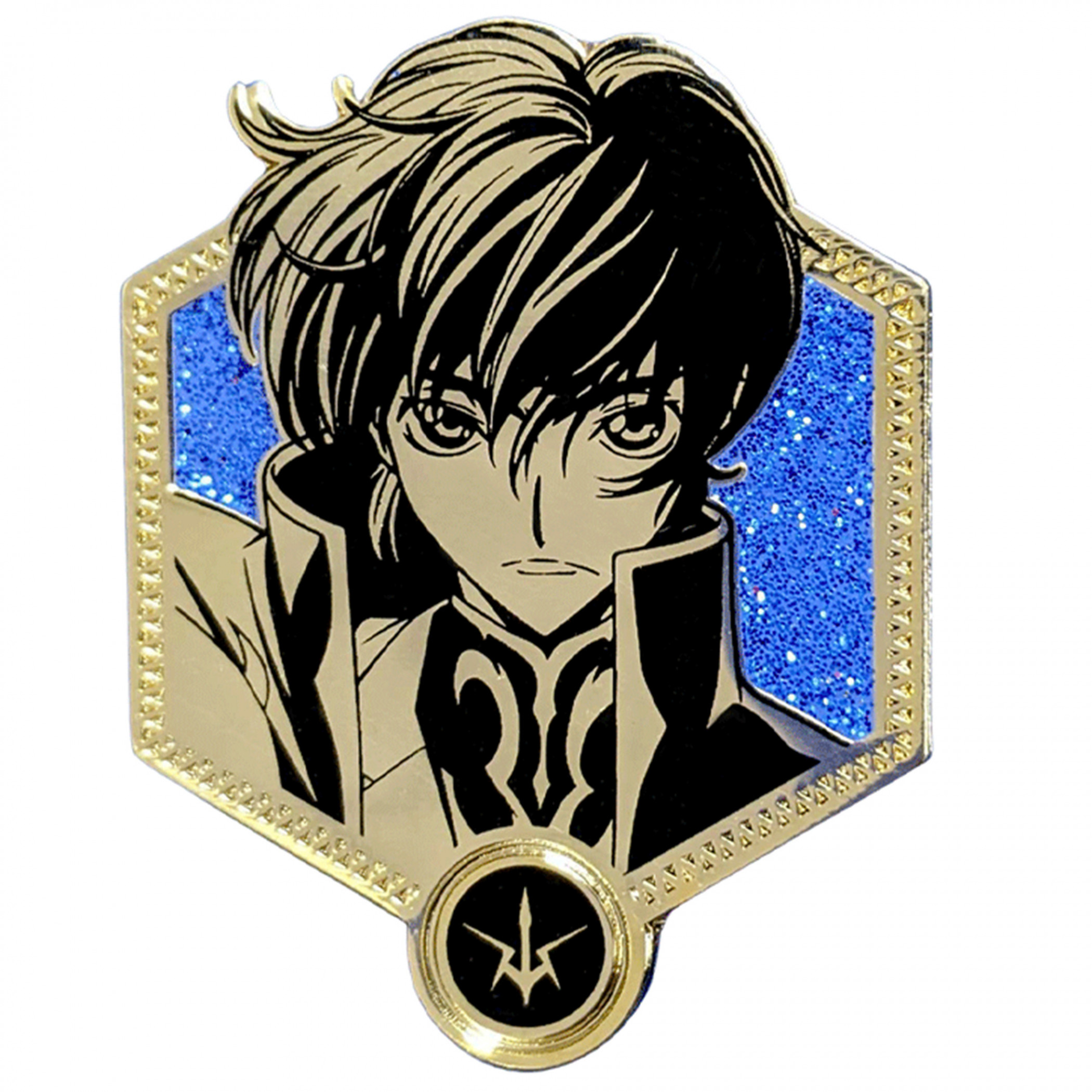 Code Geass Suzaku Kururugi Golden Series Limited Edition Enamel Pin, Multi-Color