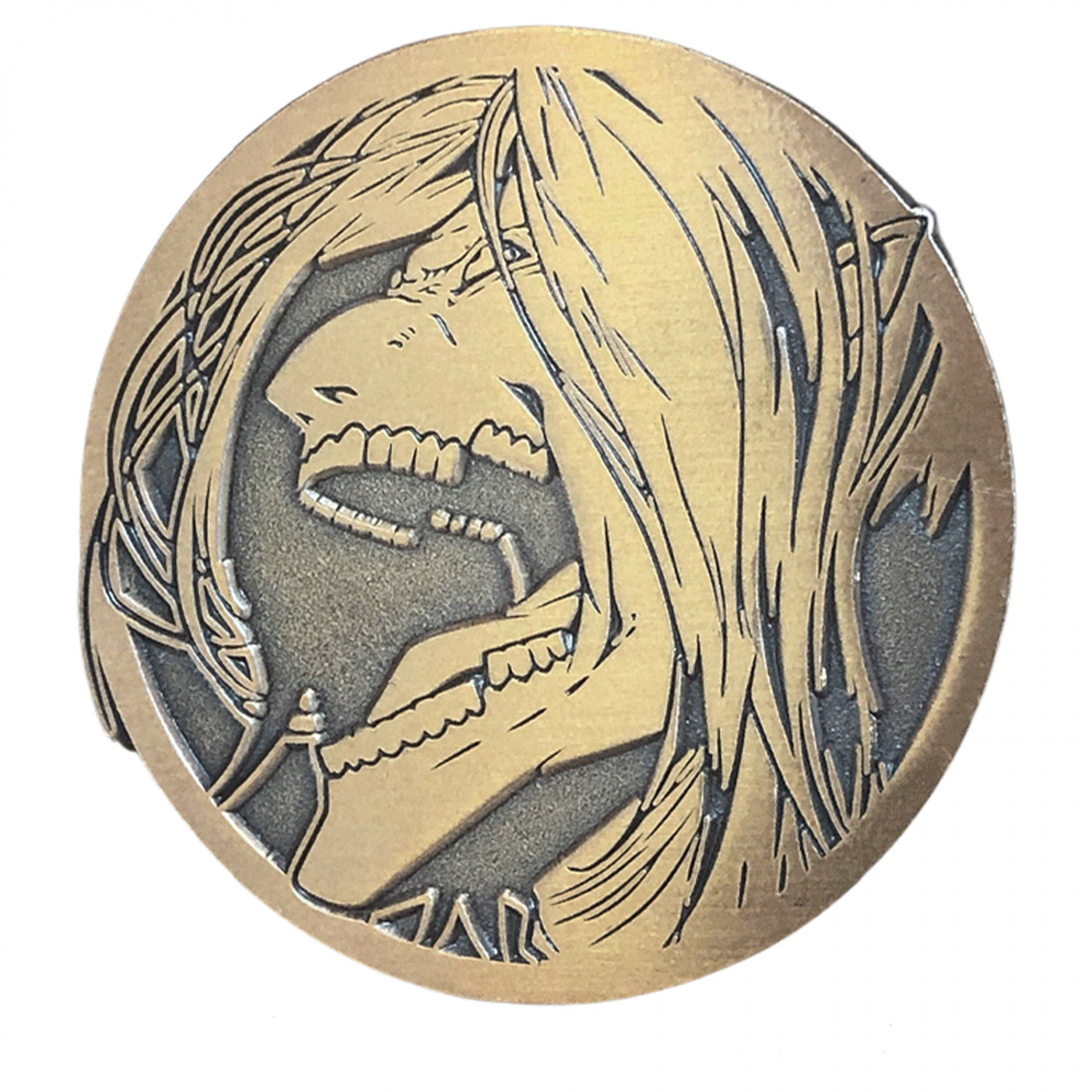 Attack on Titan Limited Edition Eren Jaeger Titan Enamel Pin, Gold