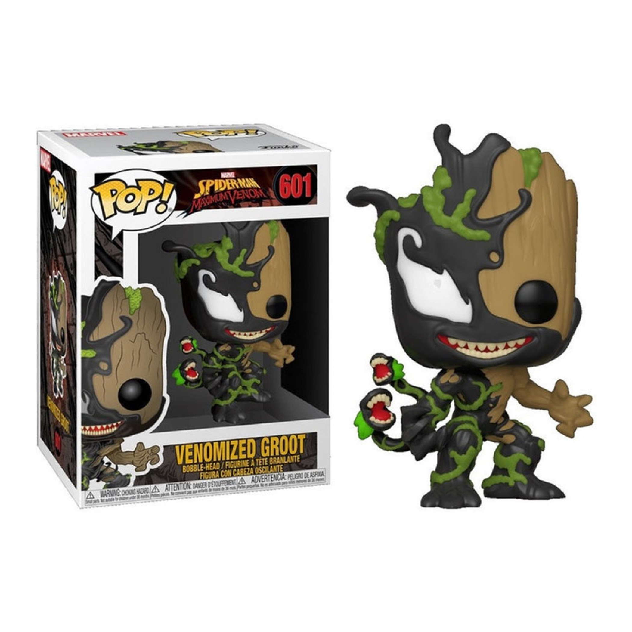 Venom and Groot Mashup Funko Pop! Vinyl Figure, Black