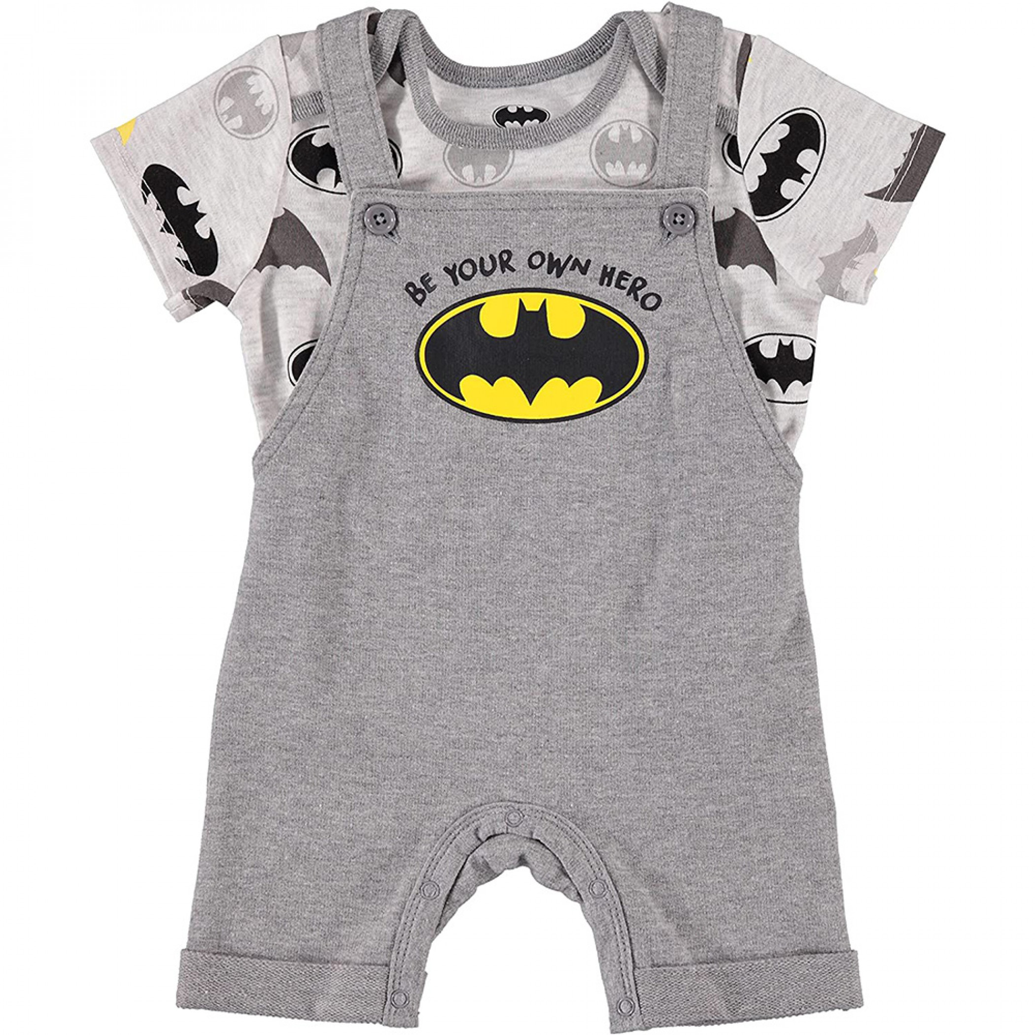 Batman Be Your Own Hero Shortall Set, Multi-Color