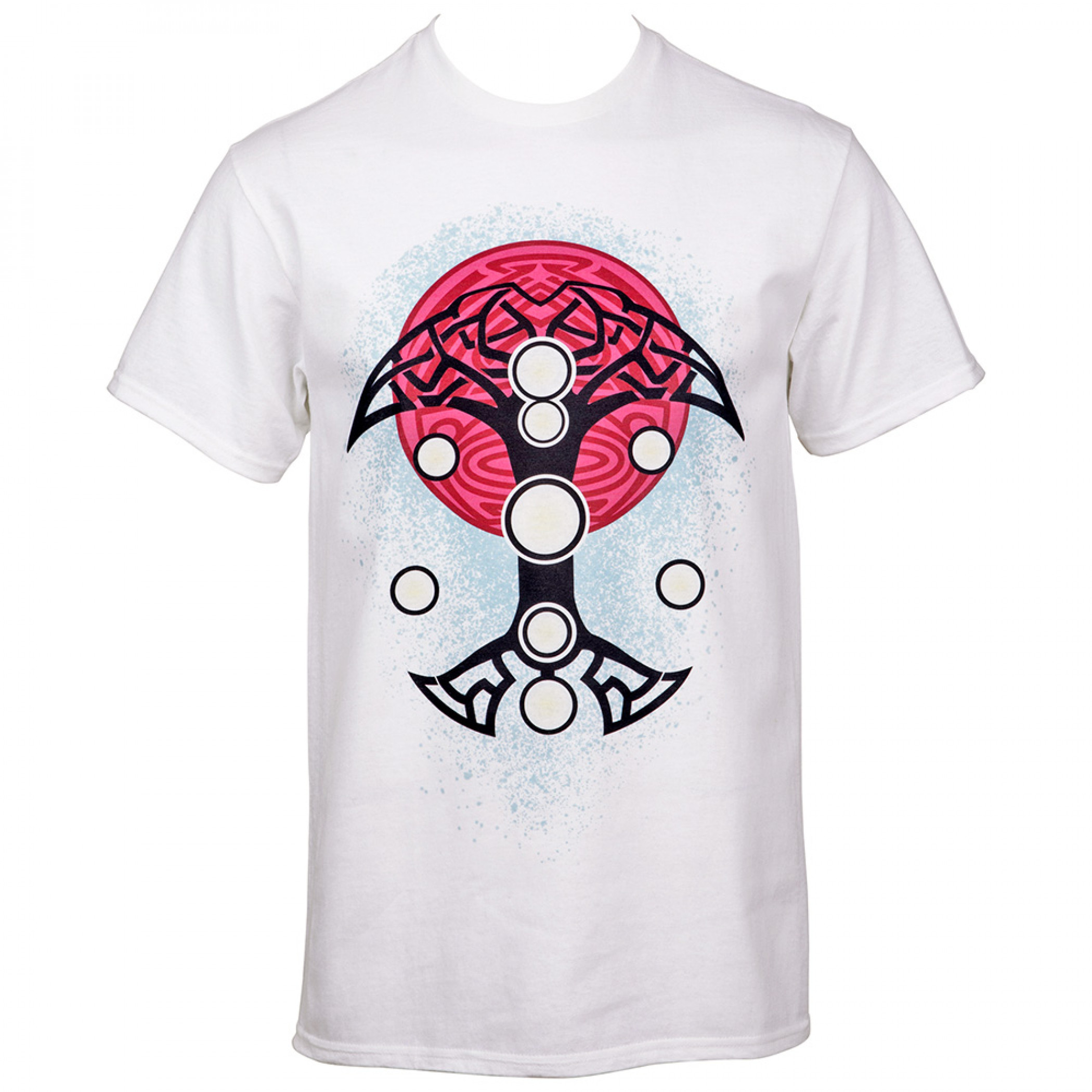 Thor's Favorite Borre Style Symbol T-Shirt, White