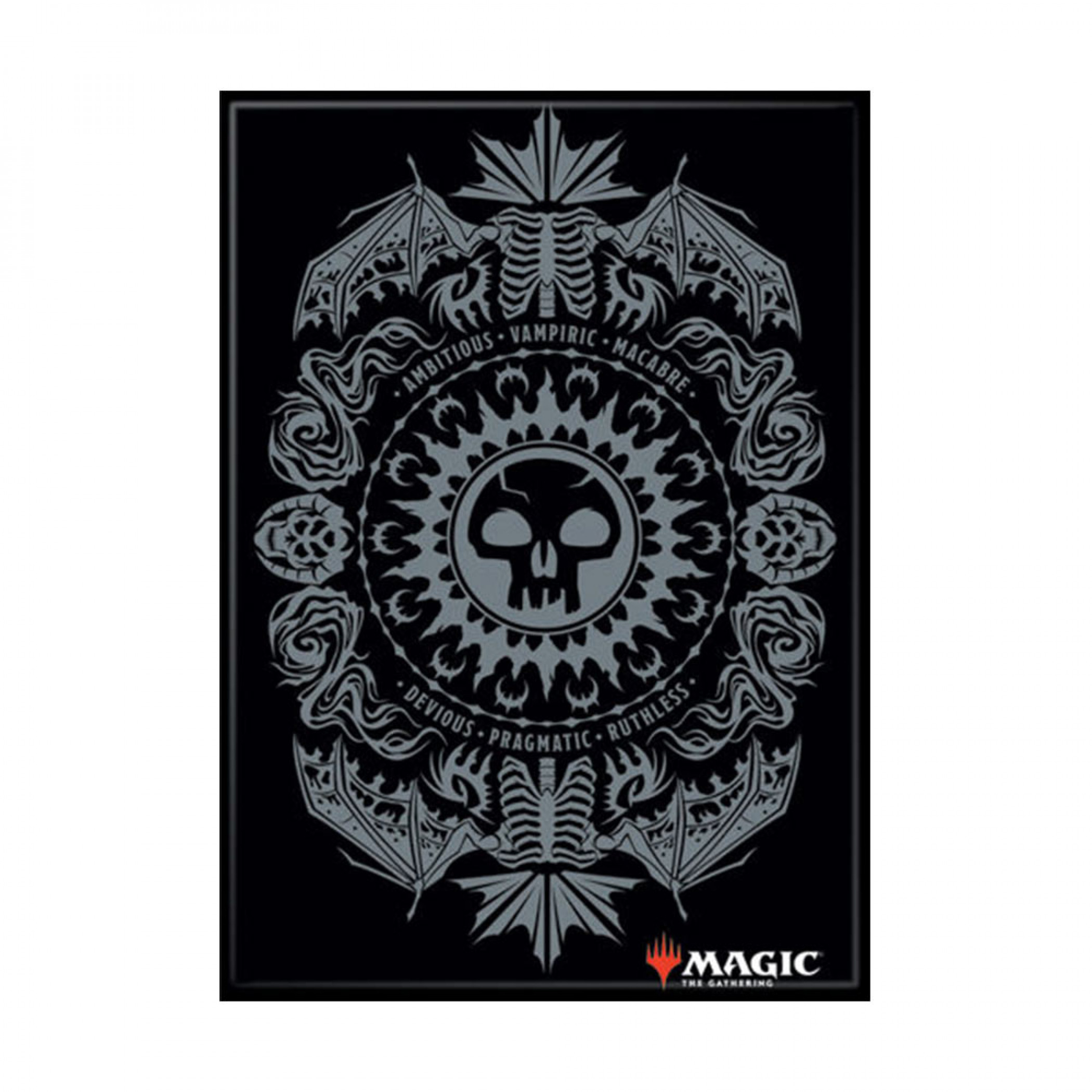 Magic the Gathering Black Mana Symbol Card Magnet, Black