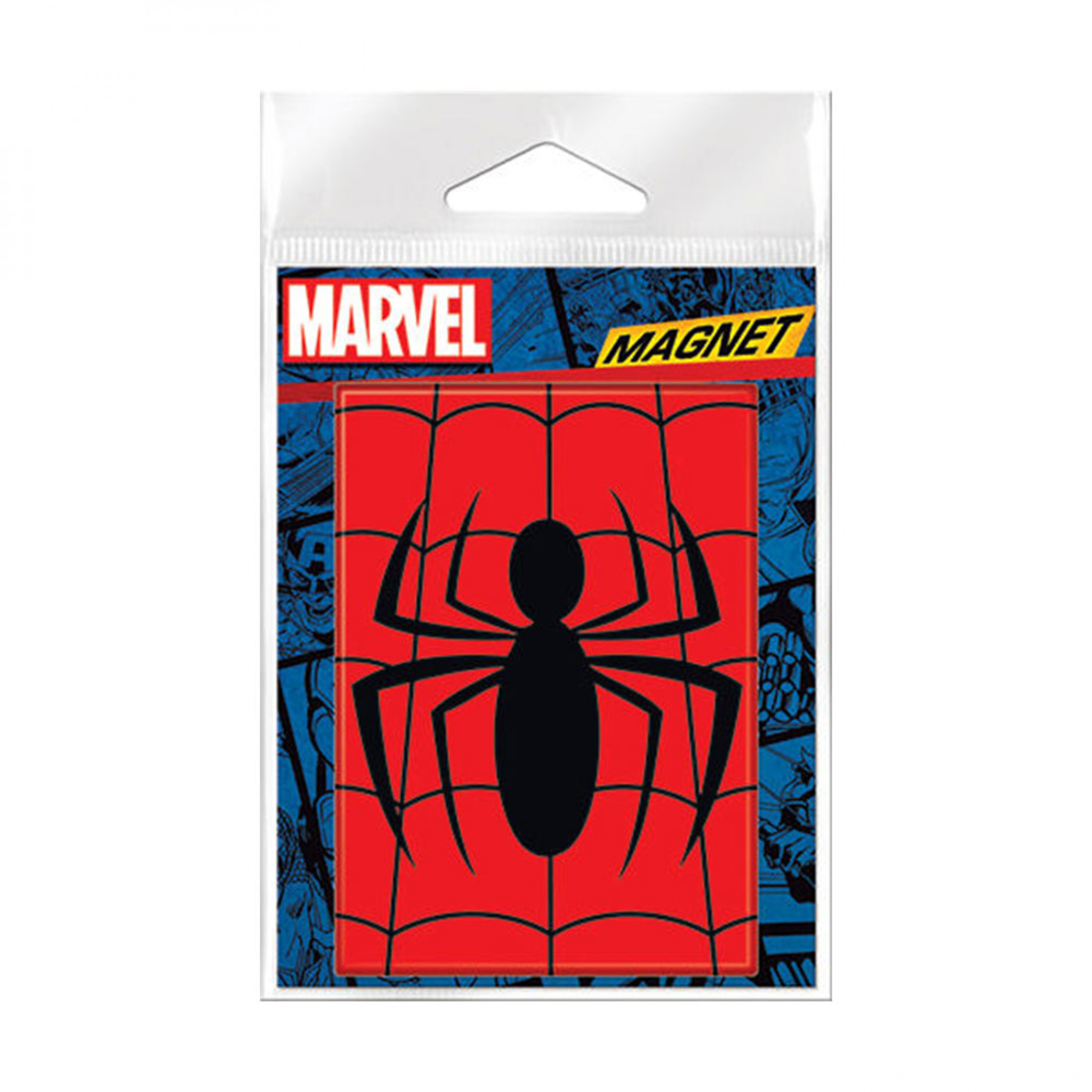 Spider-Man Logo Carded Magnet, Red