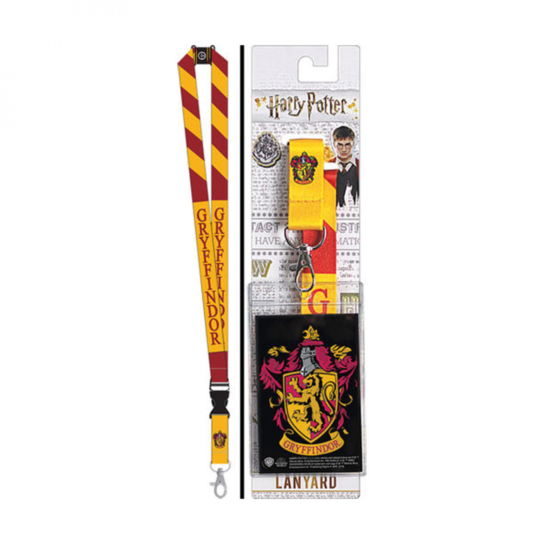 Harry Potter Gryffindor Lanyard, Yellow