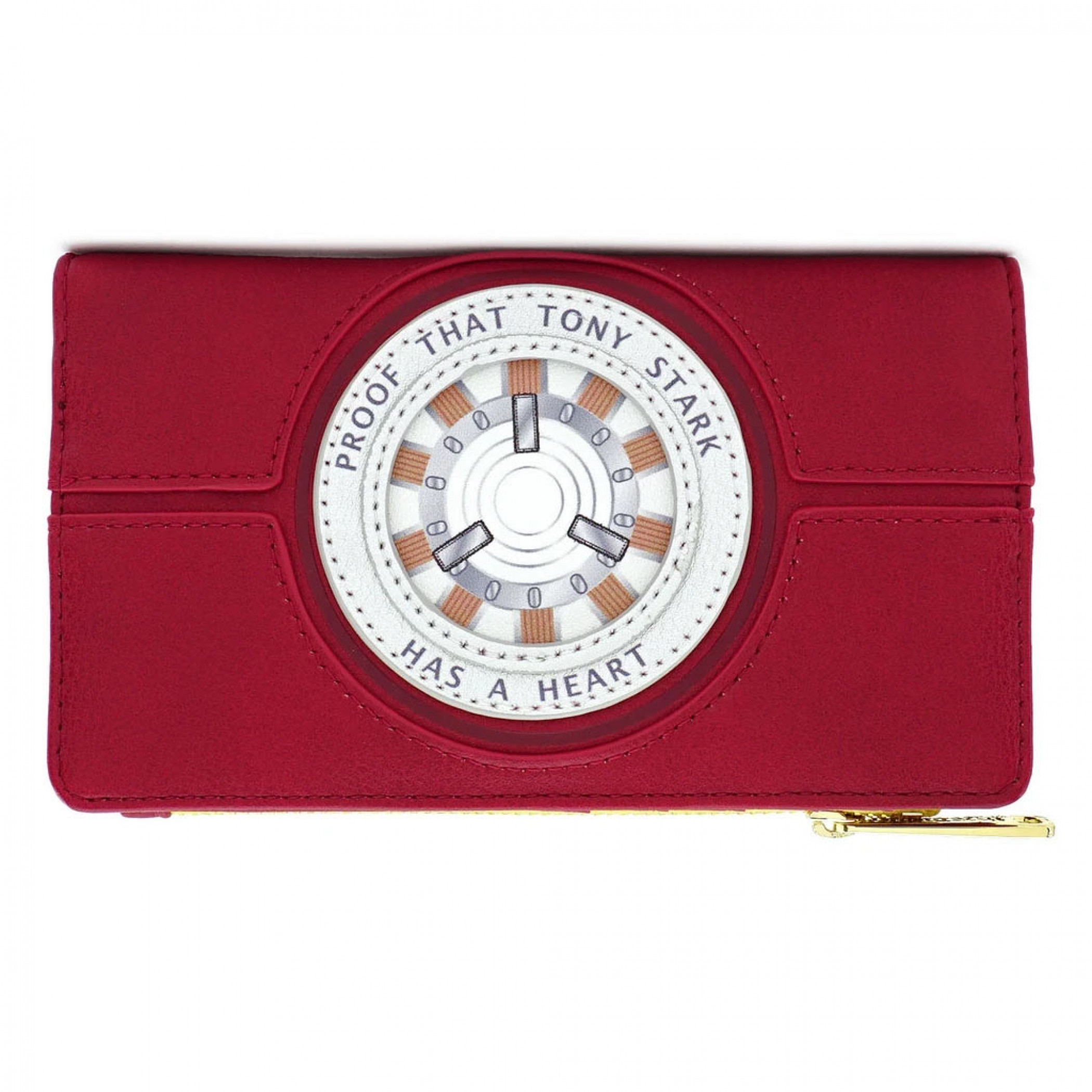 Iron Man Proof of a Heart Wallet, Red