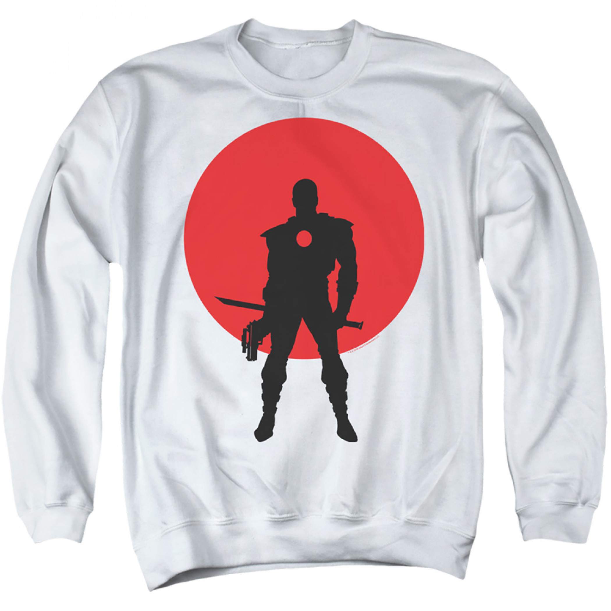 Bloodshot Icon Crewneck Sweatshirt, White