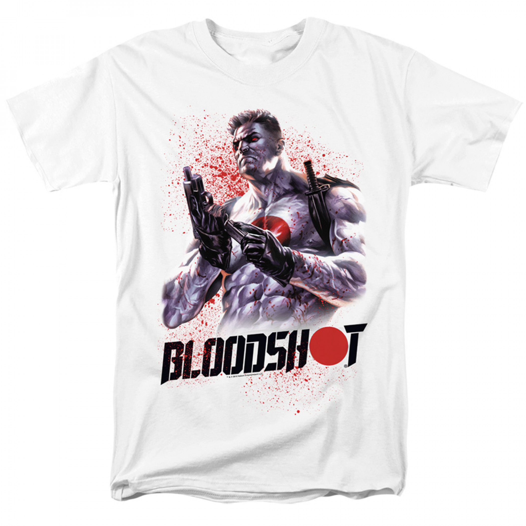 Bloodshot Reload White T-Shirt, White