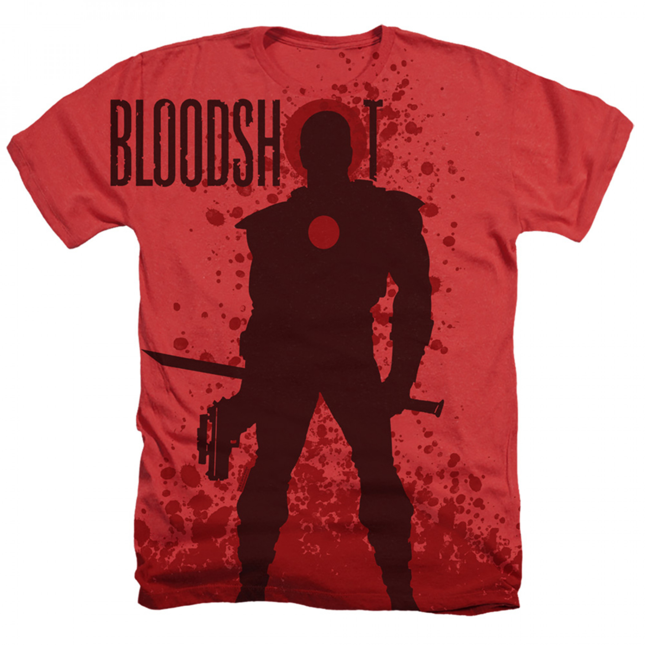 Bloodshot Assassins Shadow Red T-Shirt, Red