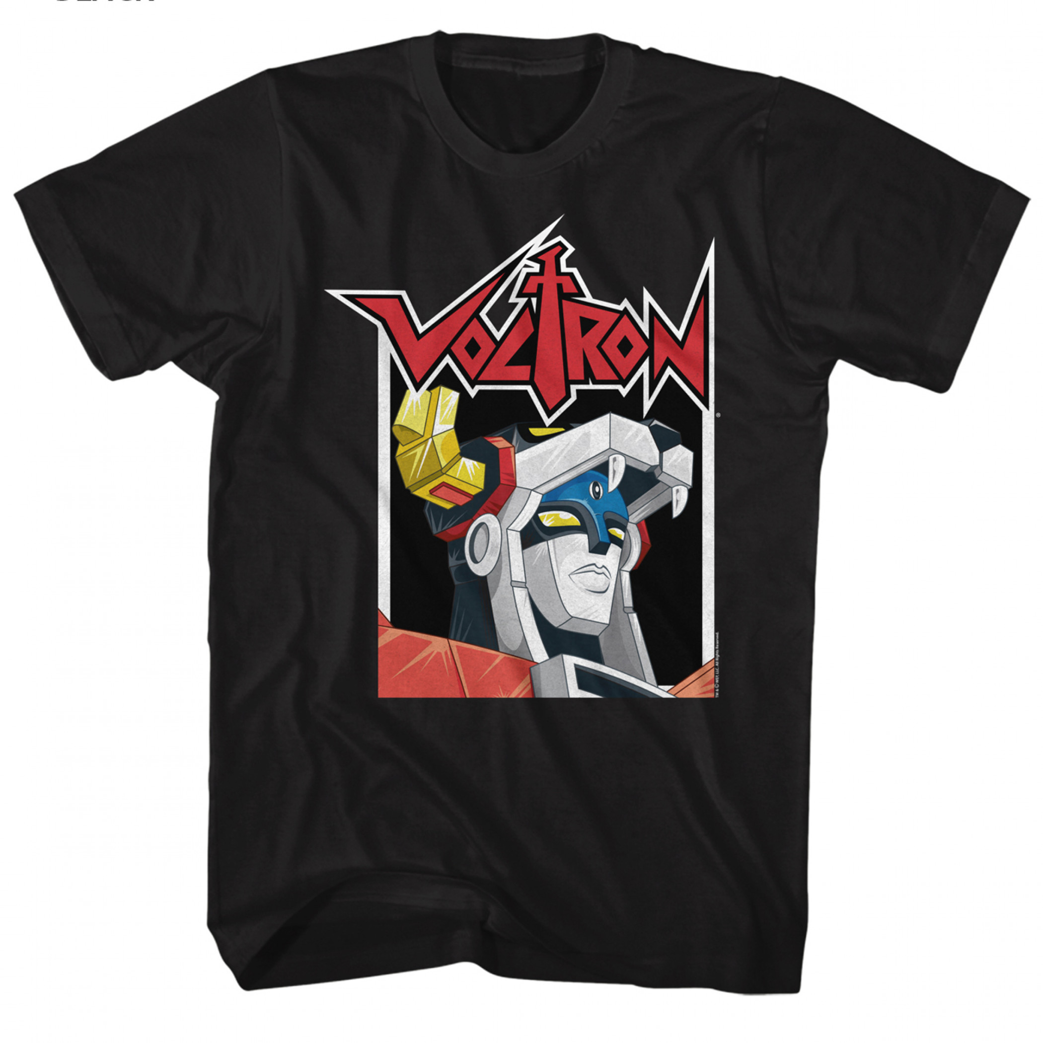 Voltron Legendary Defender Men's T-Shirt, Black
