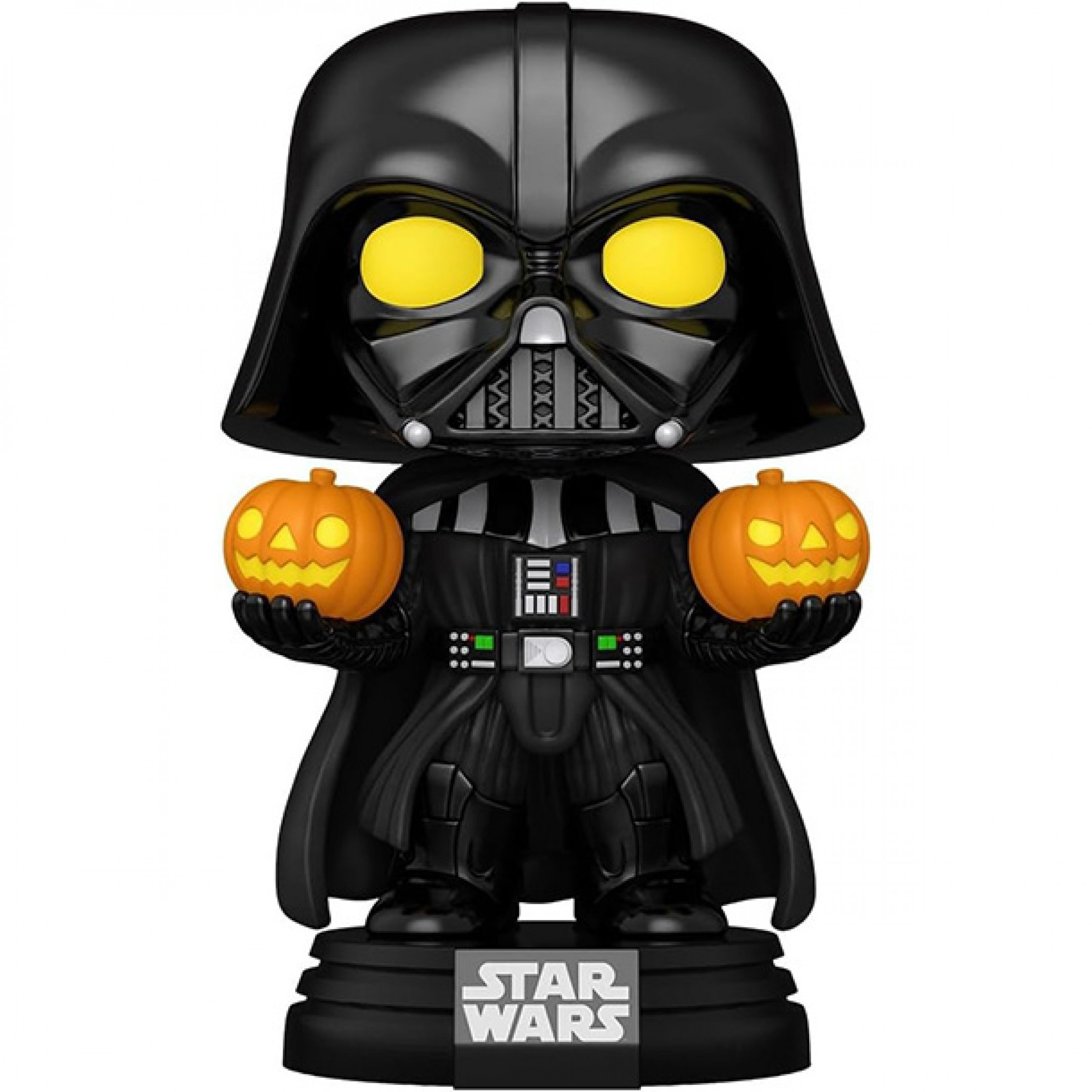 Star Wars Darth Vader Halloween Light-Up Super Funko Pop!, Black