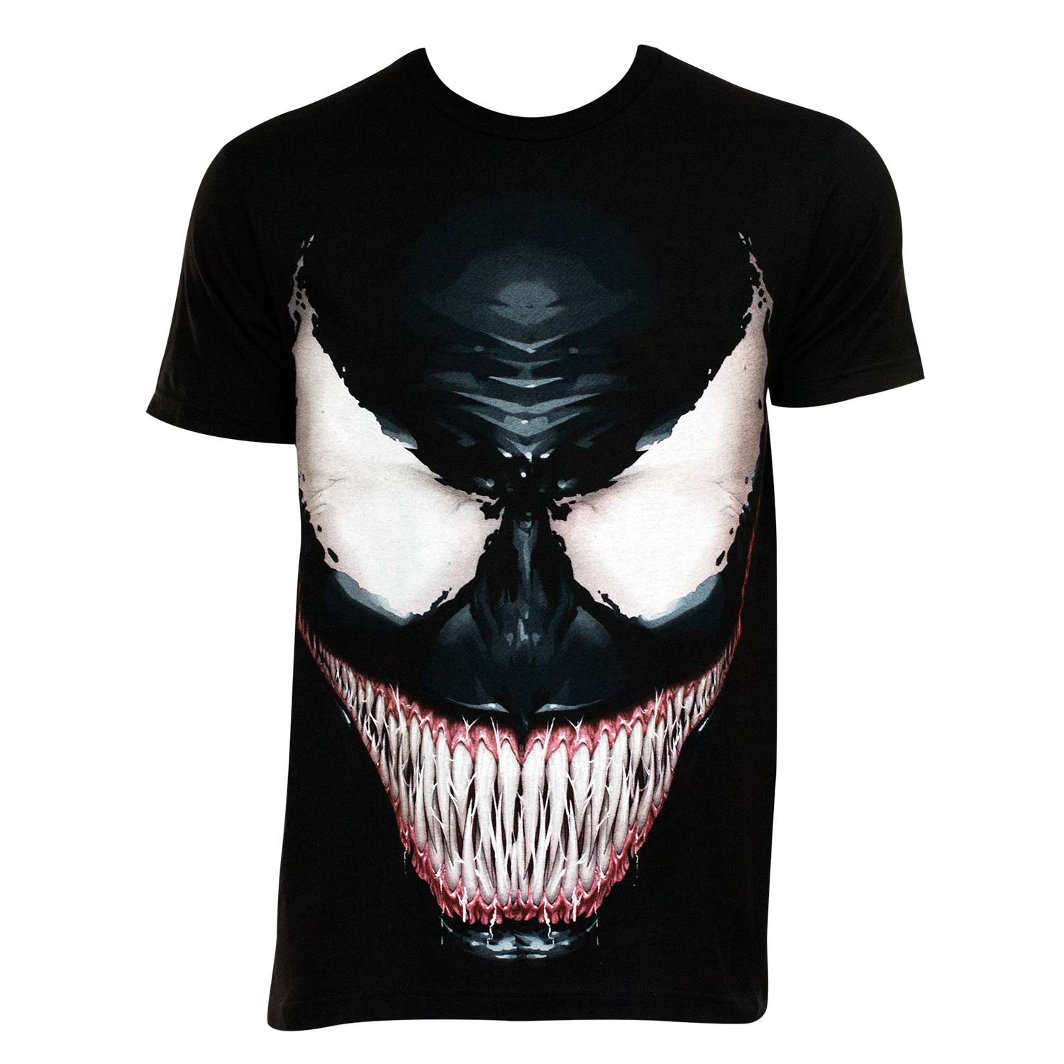 Venom Sinister Smile Tee Shirt, Black