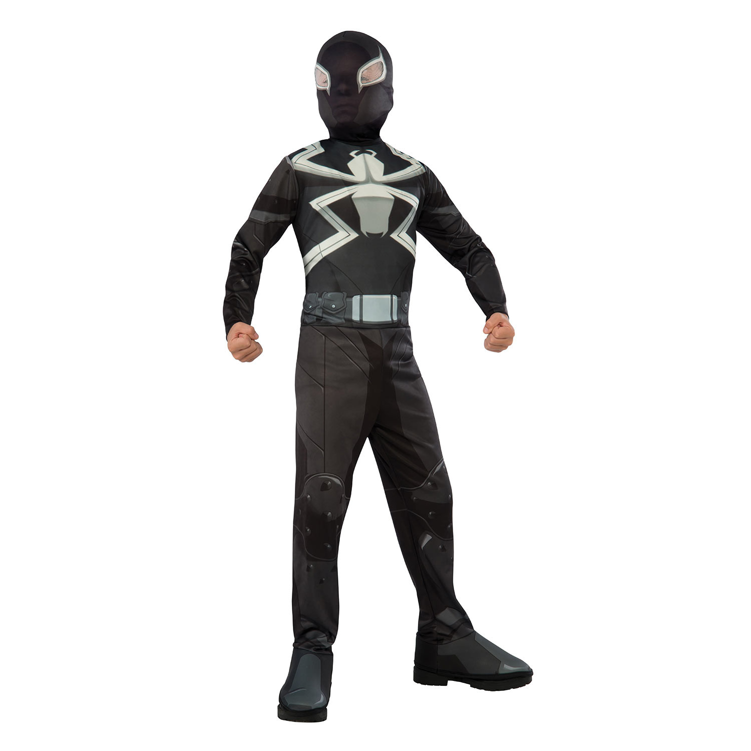 Spider-Man Agent Venom Kids Youth Costume, Black