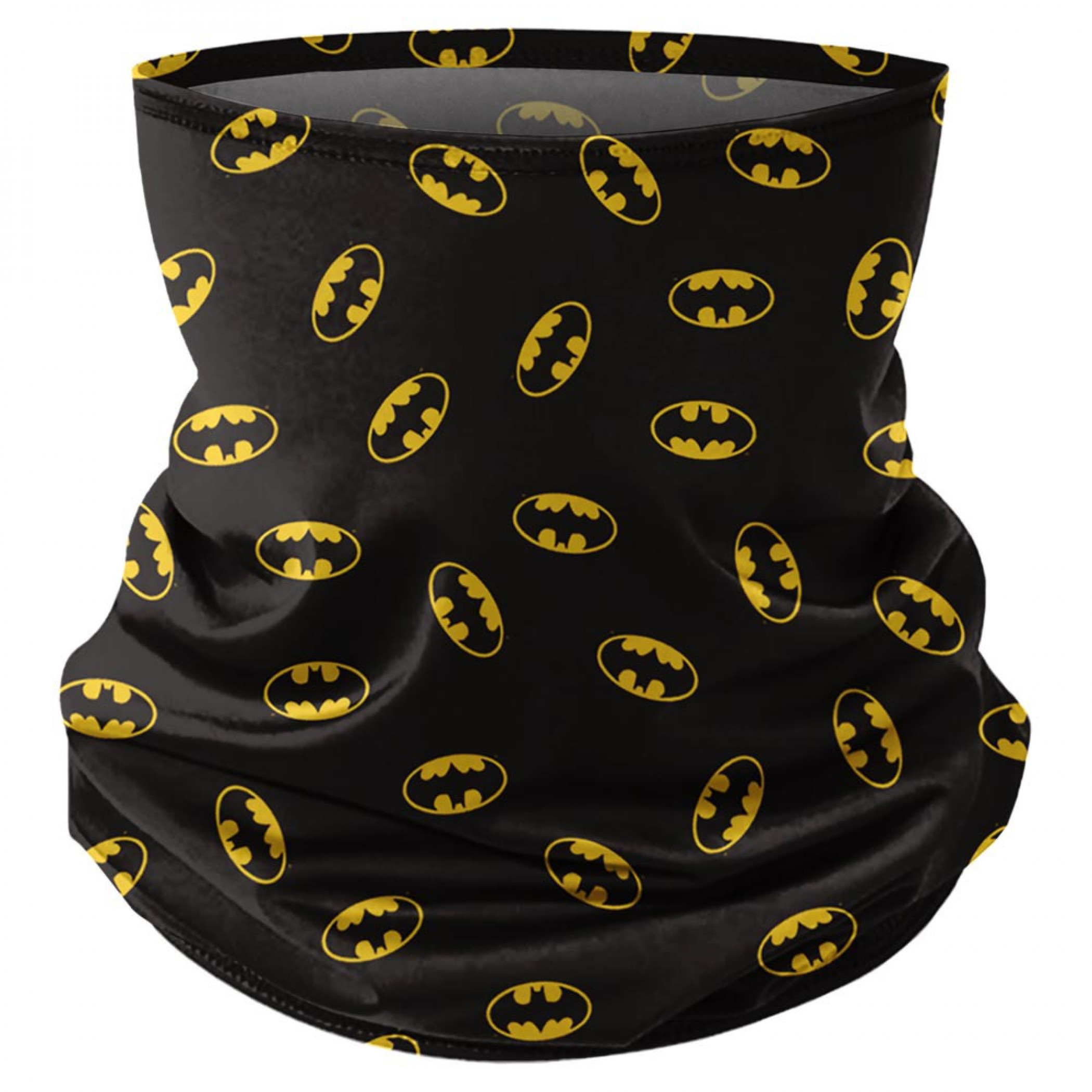 Batman Classic Symbols All Over Print Face Mask Gaiter, Multi-Color