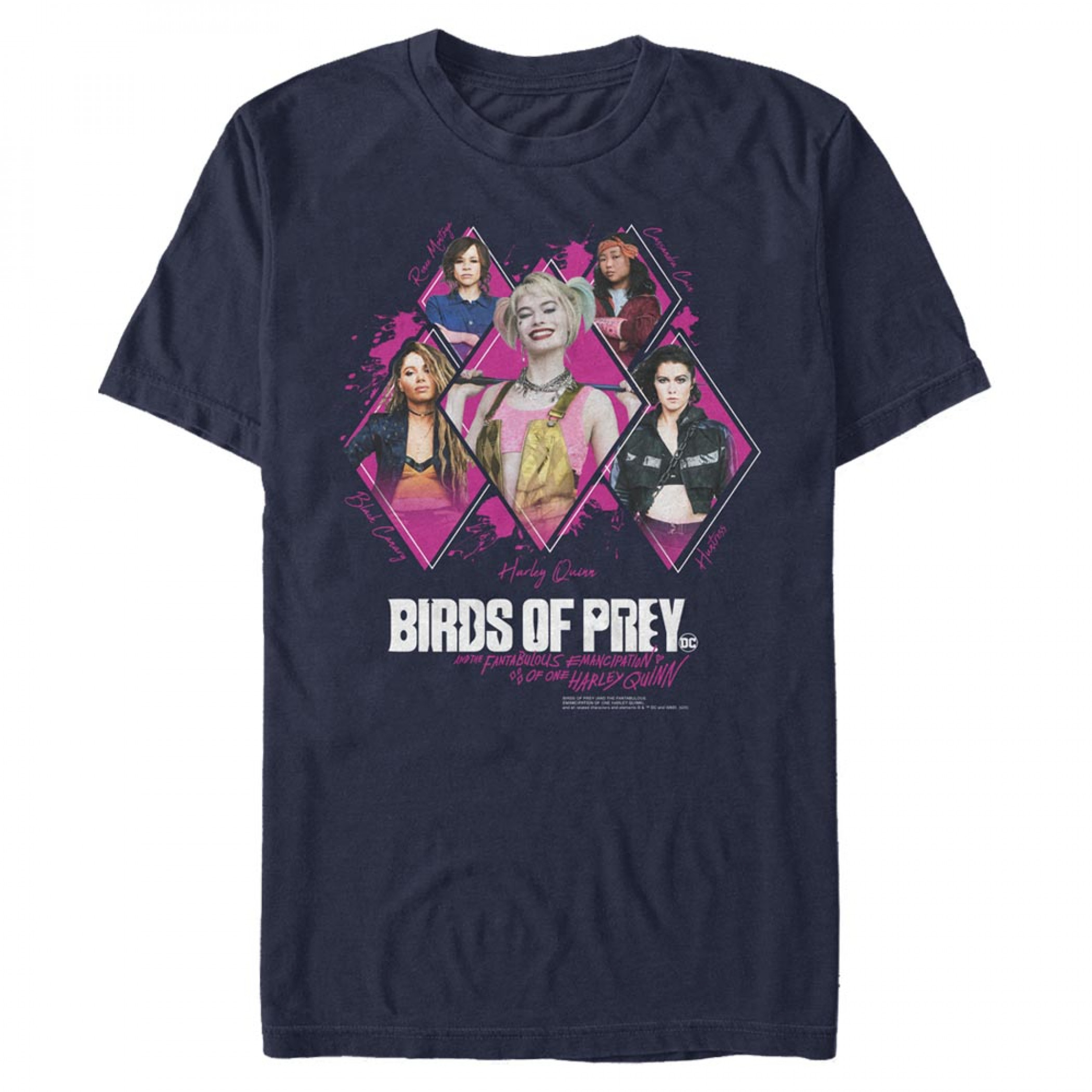Birds of Prey Girl Gang Blue T-Shirt, Blue