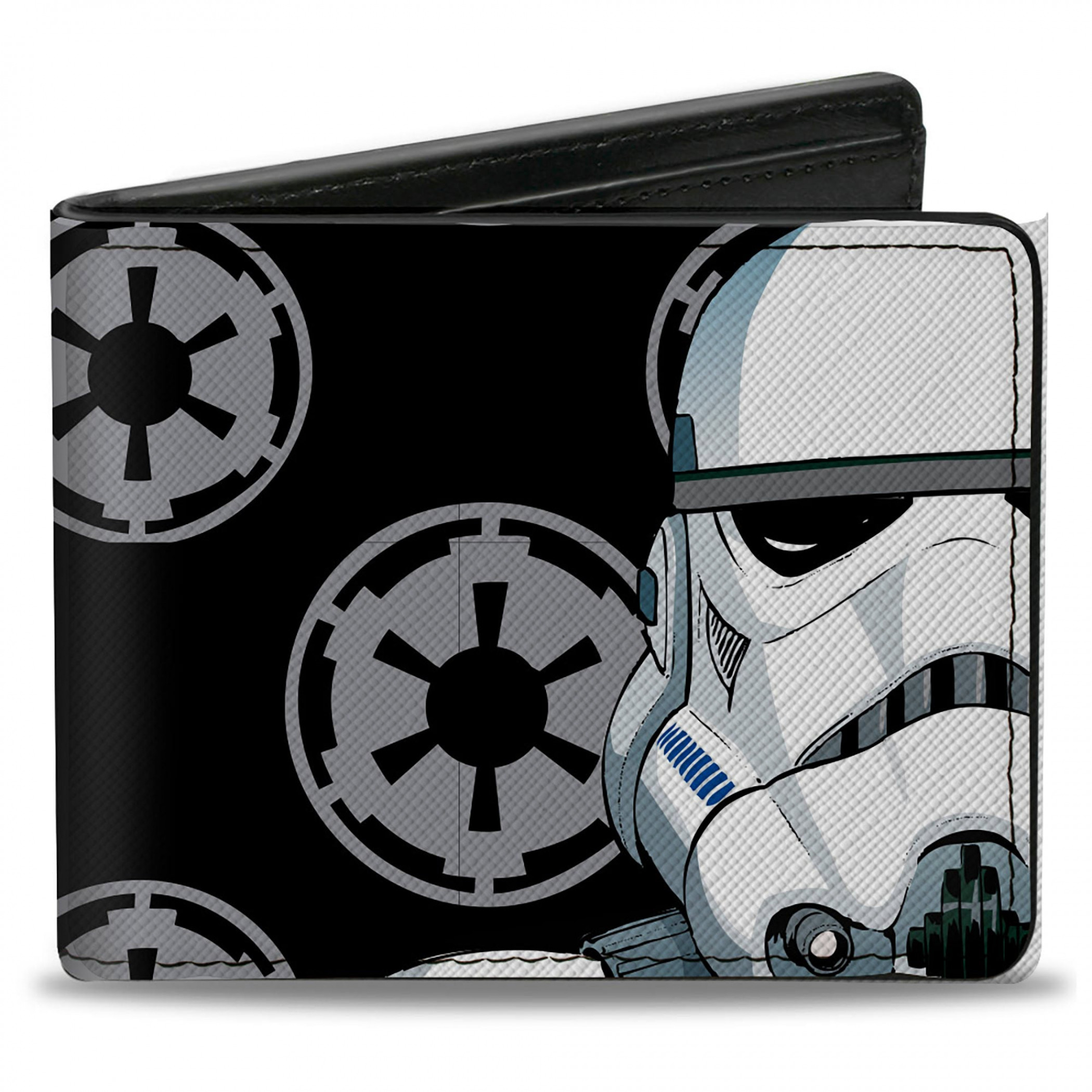 Star Wars Stormtroopers Galactic Empire Insignia Bi-fold Wallet, Black