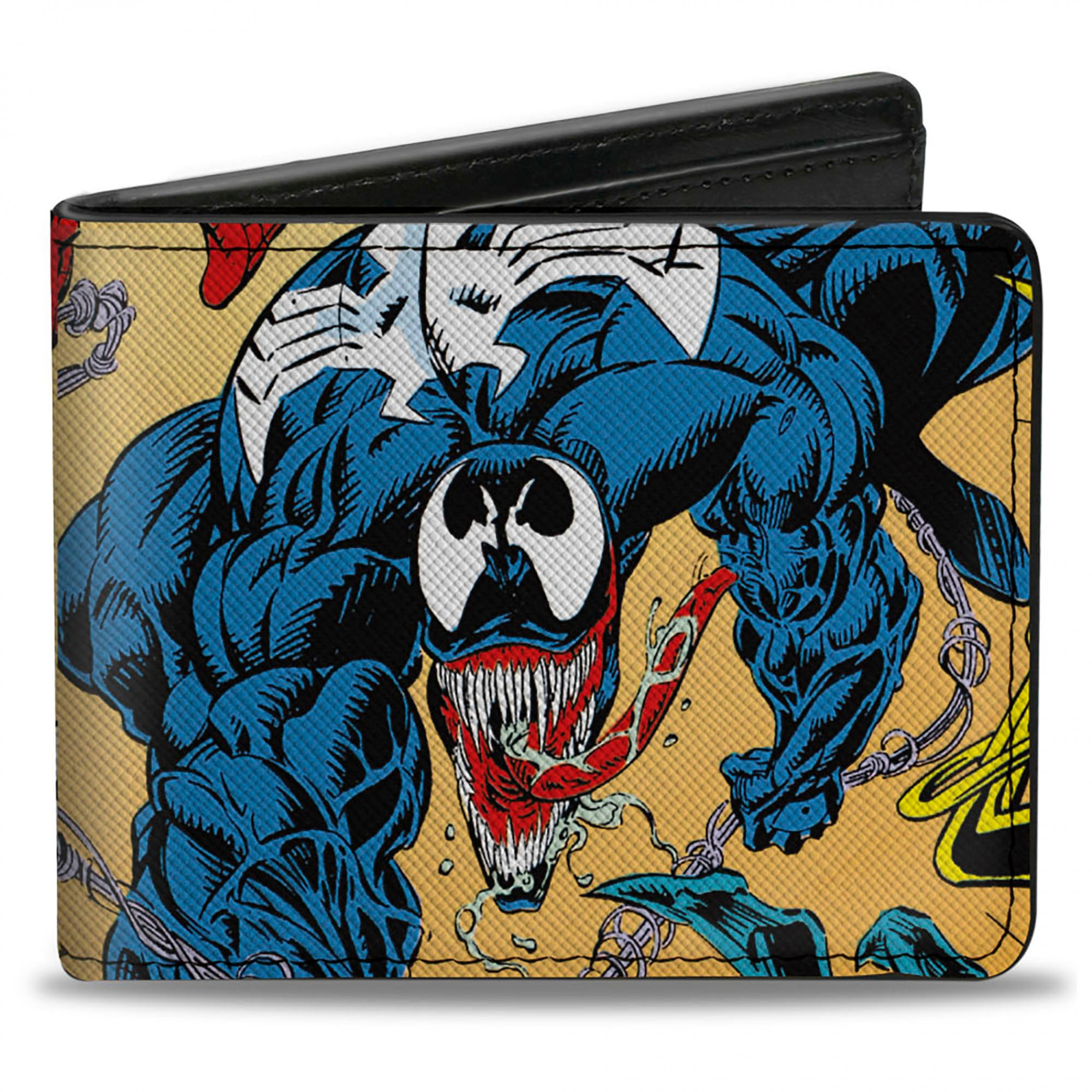Classic Venom and Spider-Man Bi-Fold Wallet, Multi-Color
