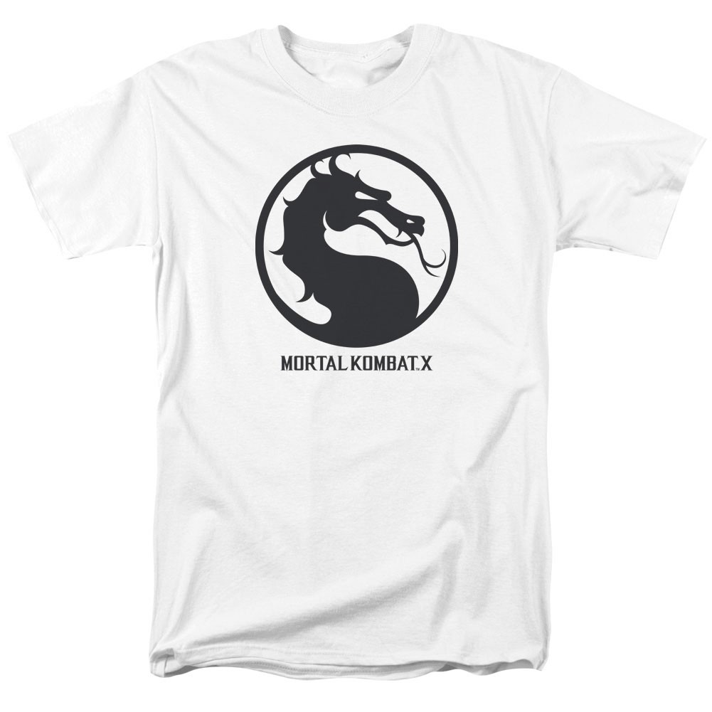 Mortal Kombat X Seal White T-Shirt, White