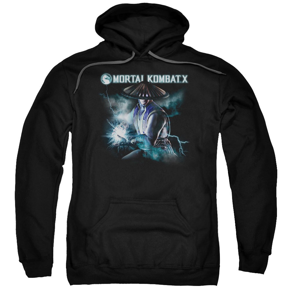 Mortal Kombat X Raiden Black Pullover Hoodie