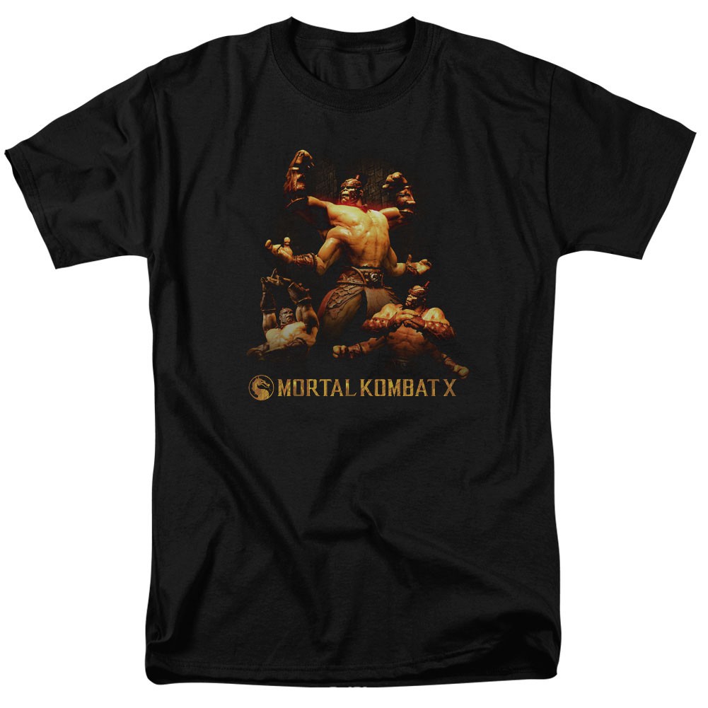 Mortal Kombat X Goro Black T-Shirt, Black