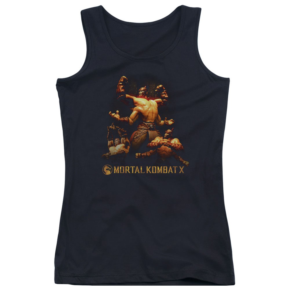 Mortal Kombat X Goro Black Juniors Tank Top, Black