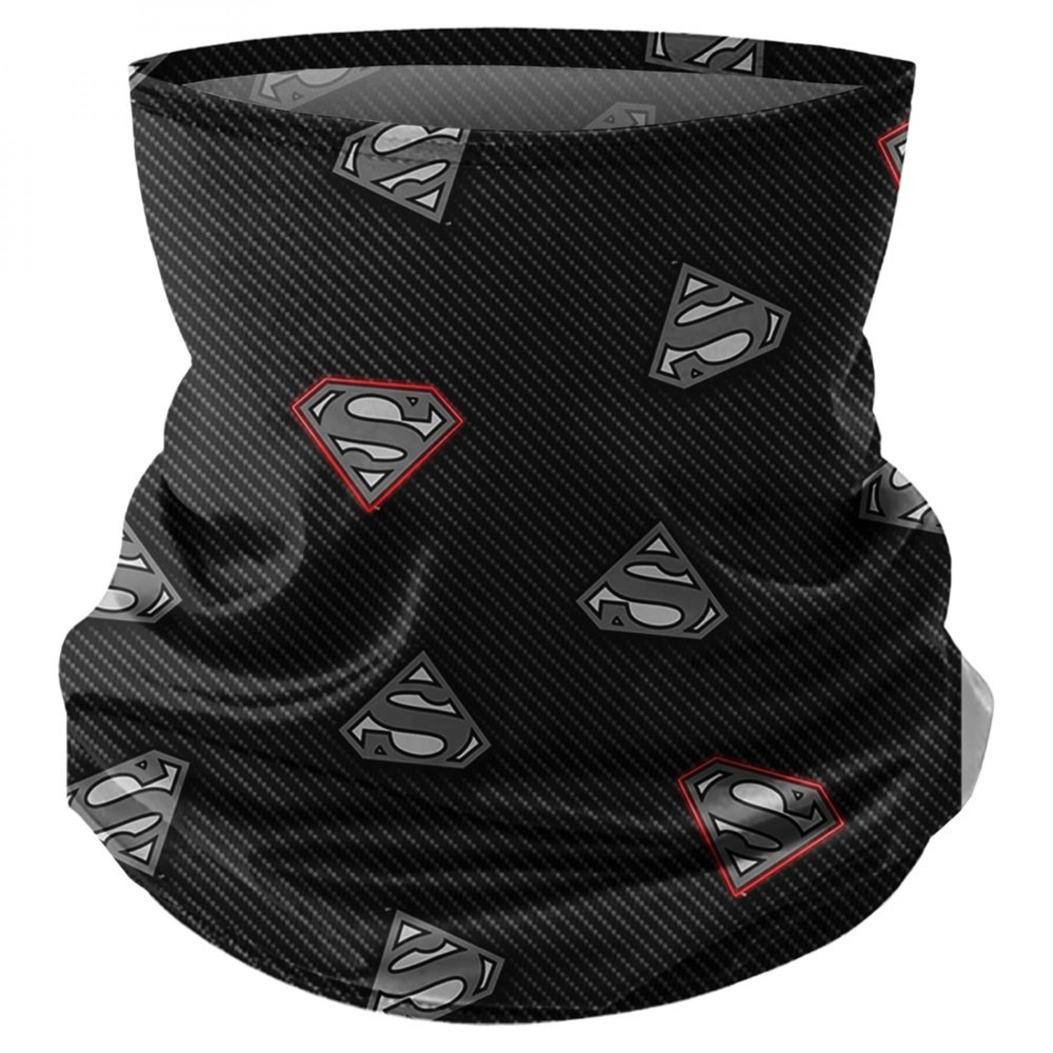 Superman Symbols All Over Print Full Face Mask Gaiter, Multi-Color