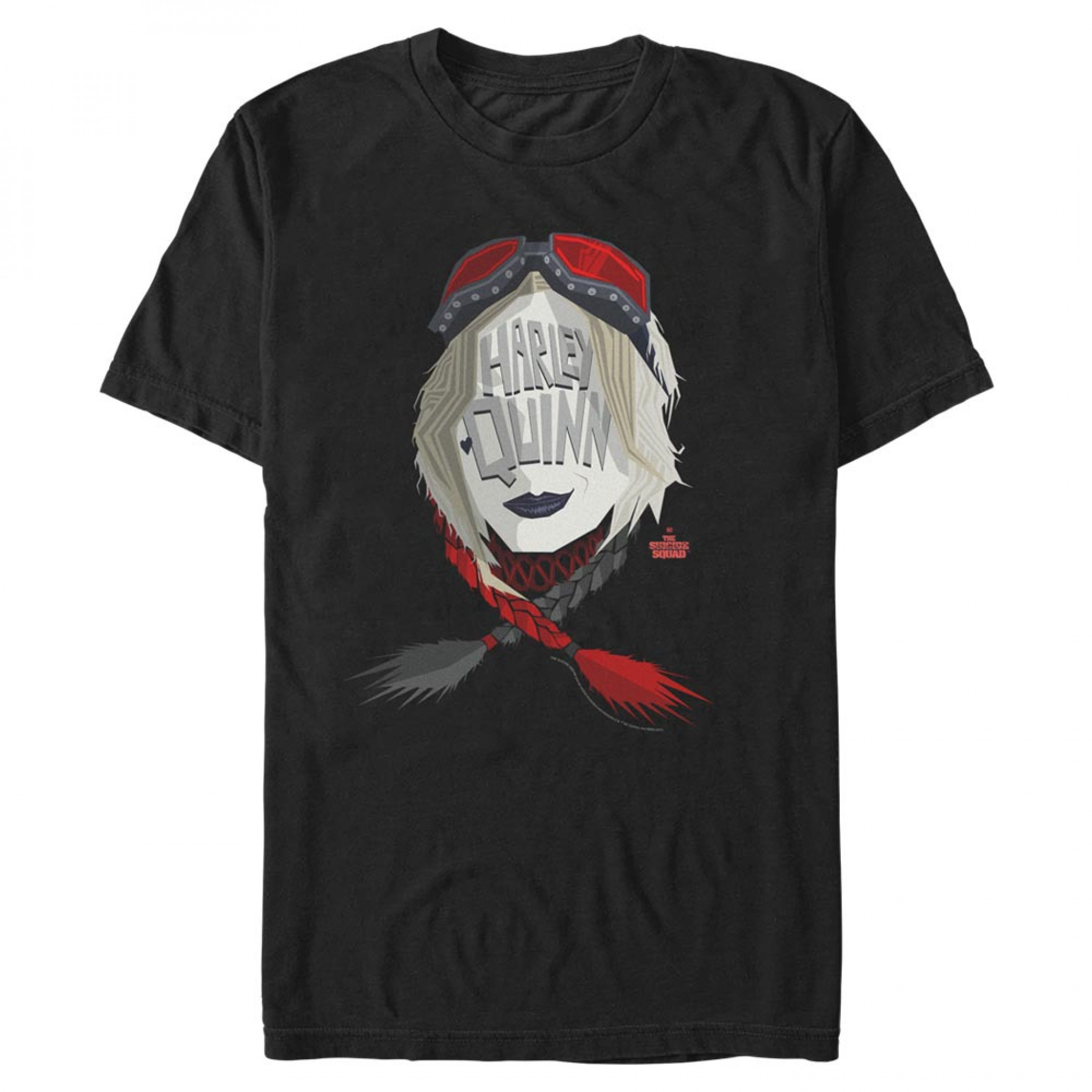 The Suicide Squad Harley Quinn Stylized Character Men's T-Shirt, Multi-Color