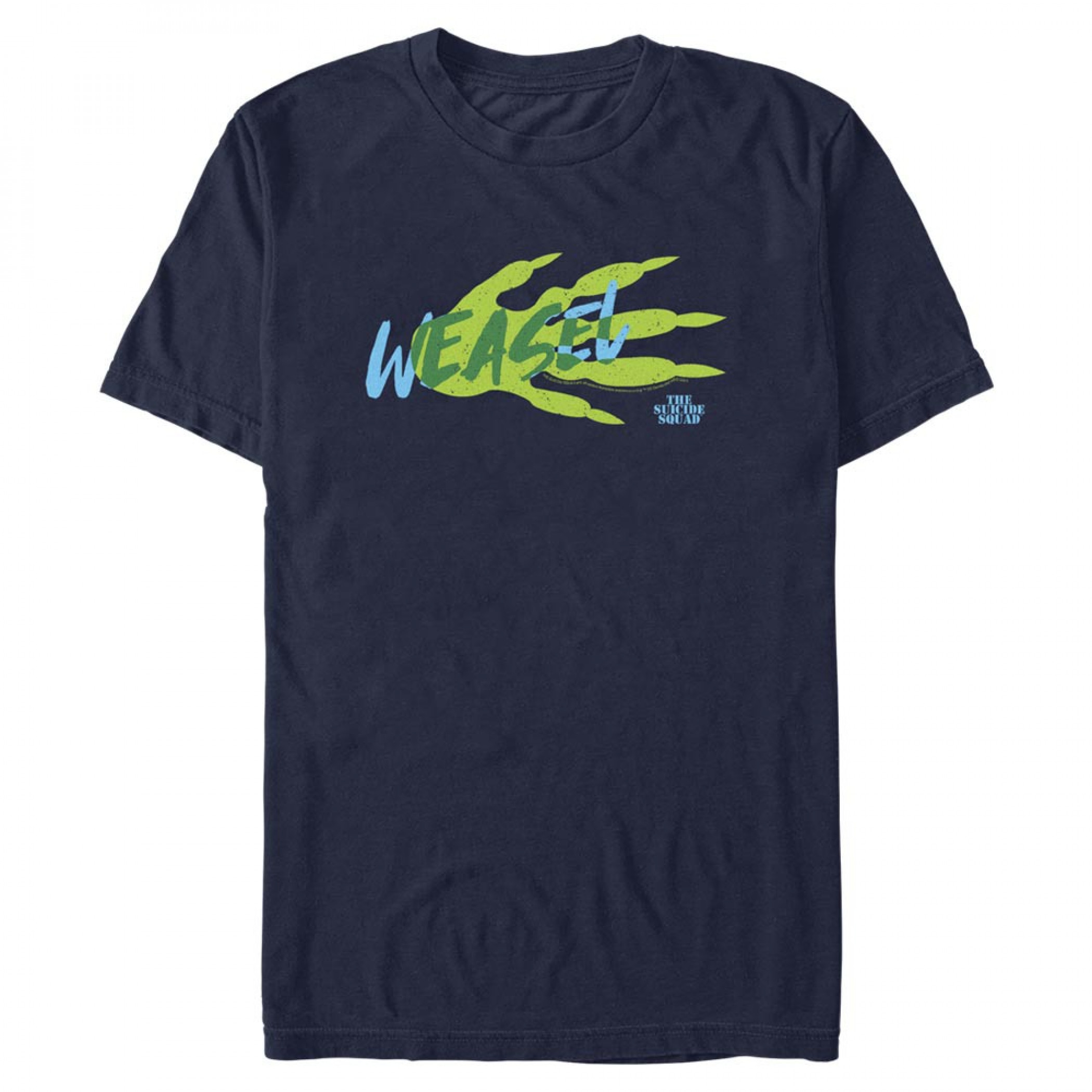 The Suicide Squad Weasel Stylized Logo Men's T-Shirt, Multi-Color
