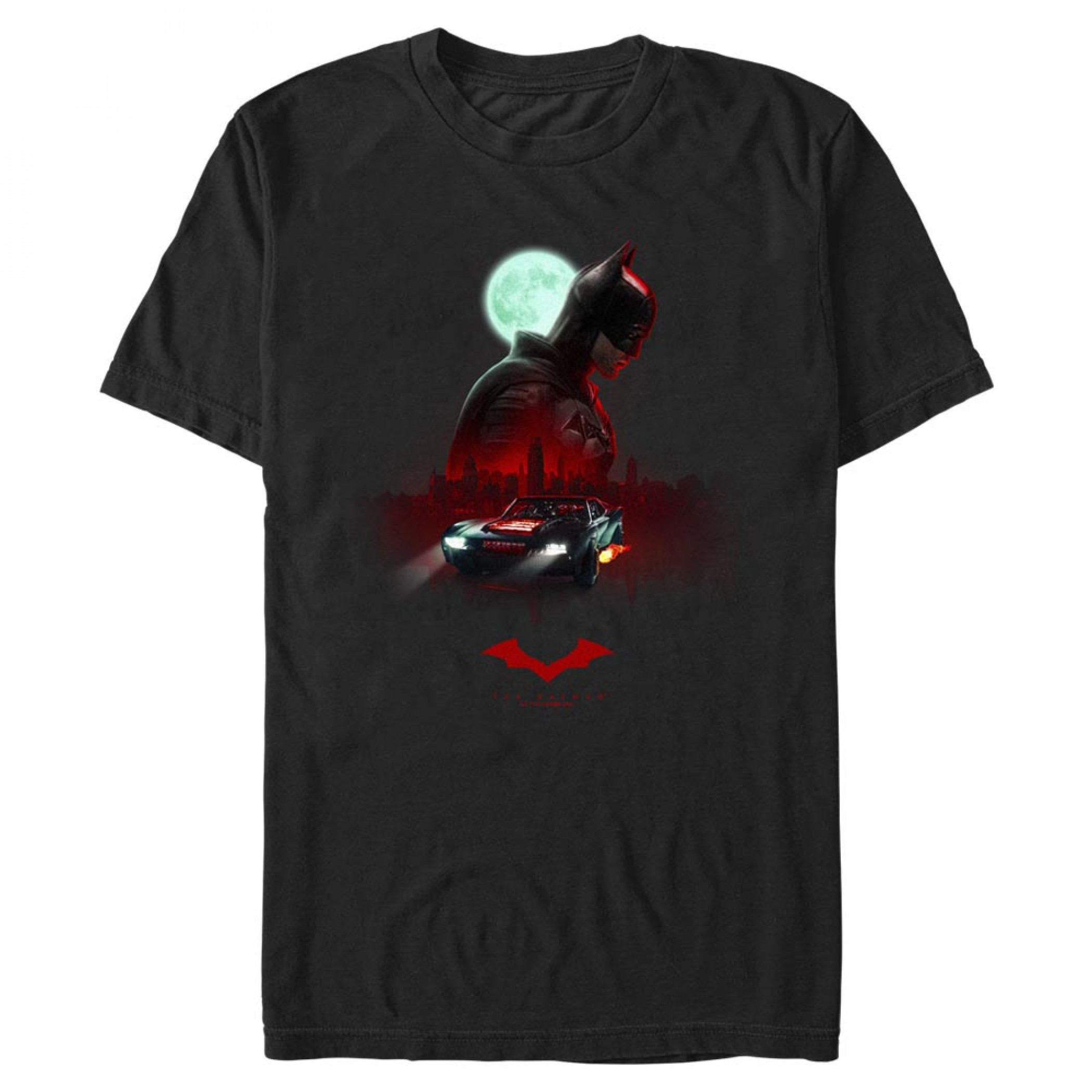 DC Comics The Batman Night Patrol T-Shirt, Black