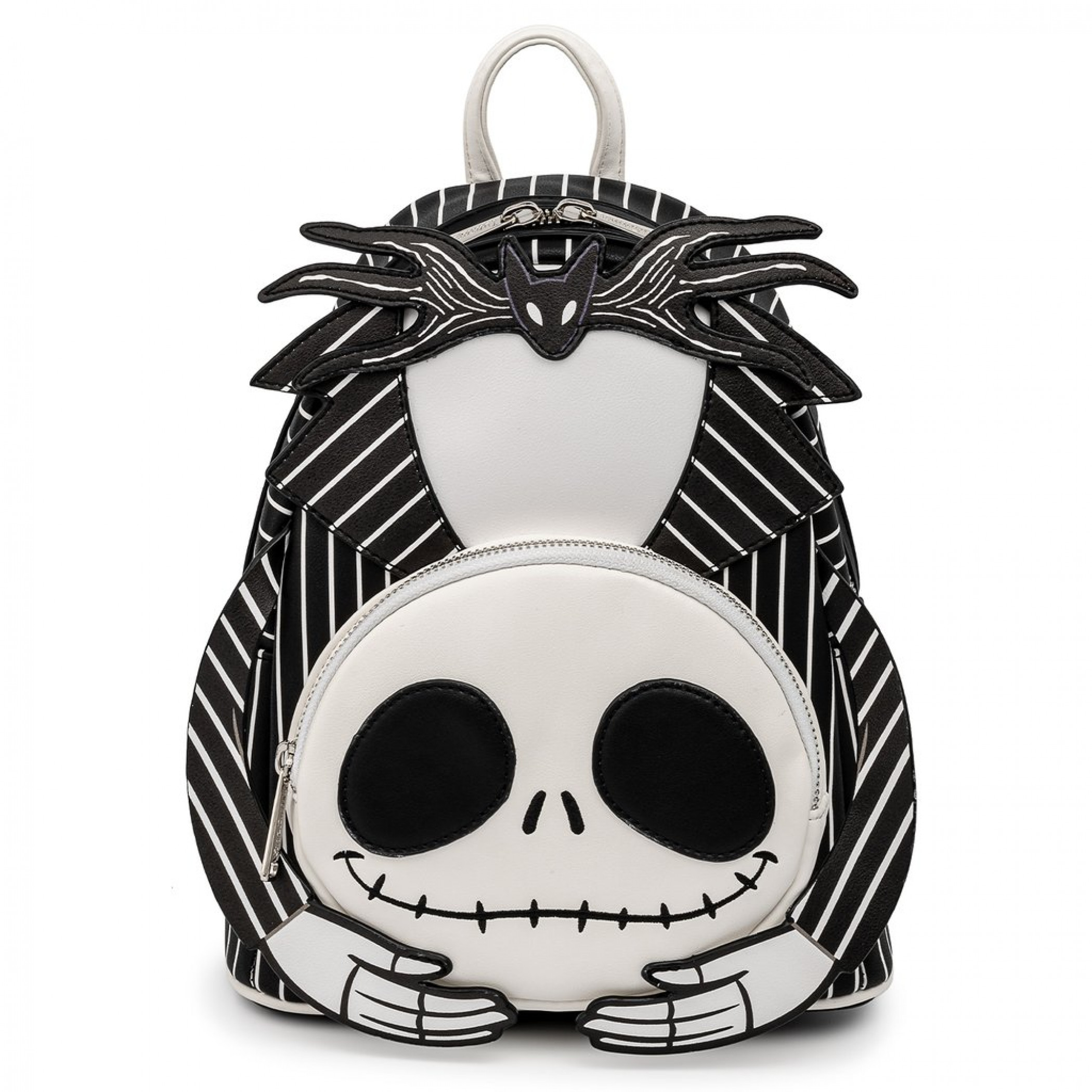 Nightmare Before Christmas Jack Skellington Mini Backpack by Loungefly, Black
