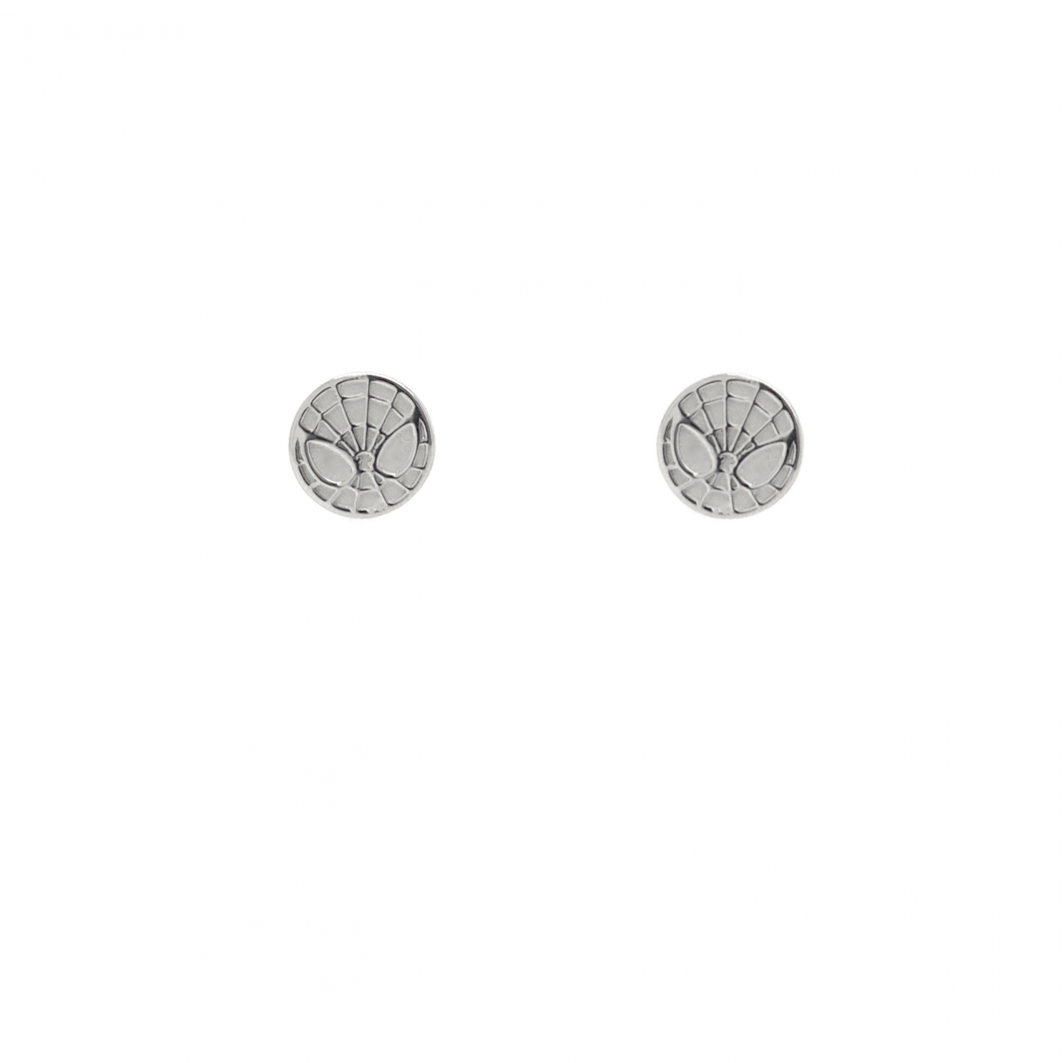 The Amazing Spider-Man Stud Earrings, Silver