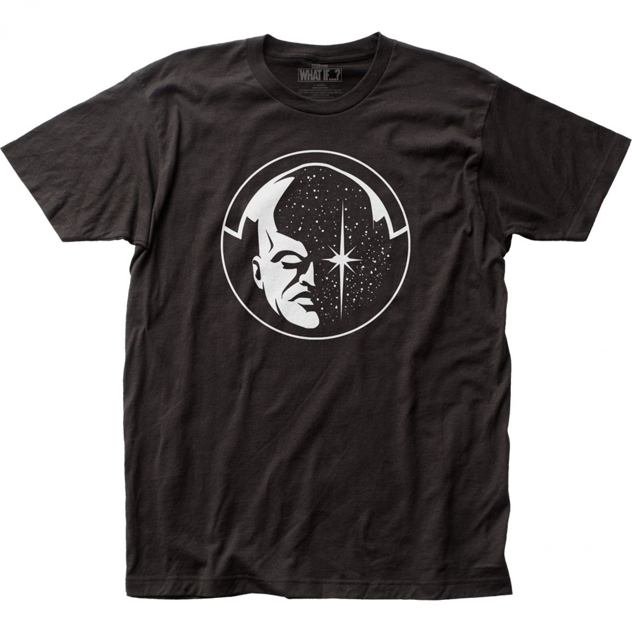 Marvel What If... Series Watcher Icon T-Shirt, Black