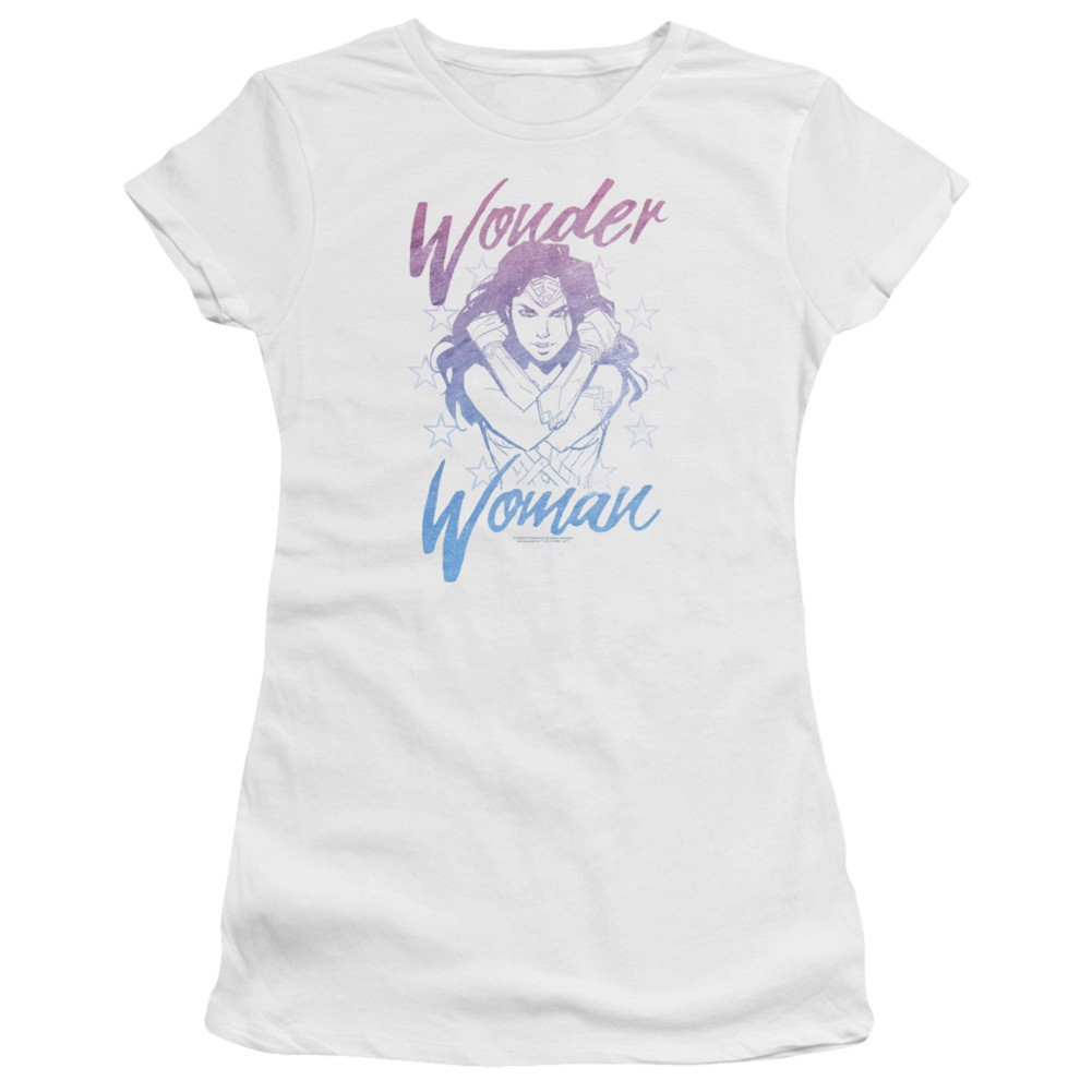 Wonder Woman Ombre Women's Tshirt, White
