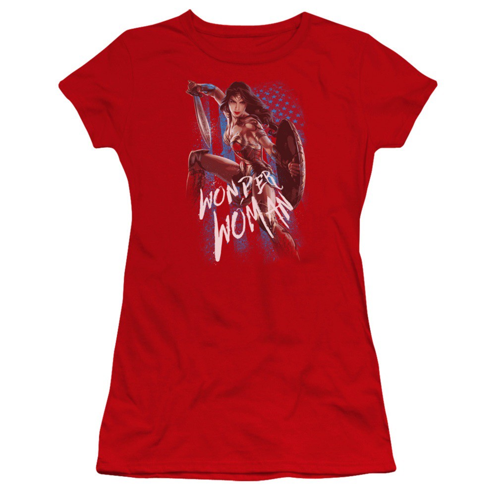Wonder Woman American Hero Women's Tshirt