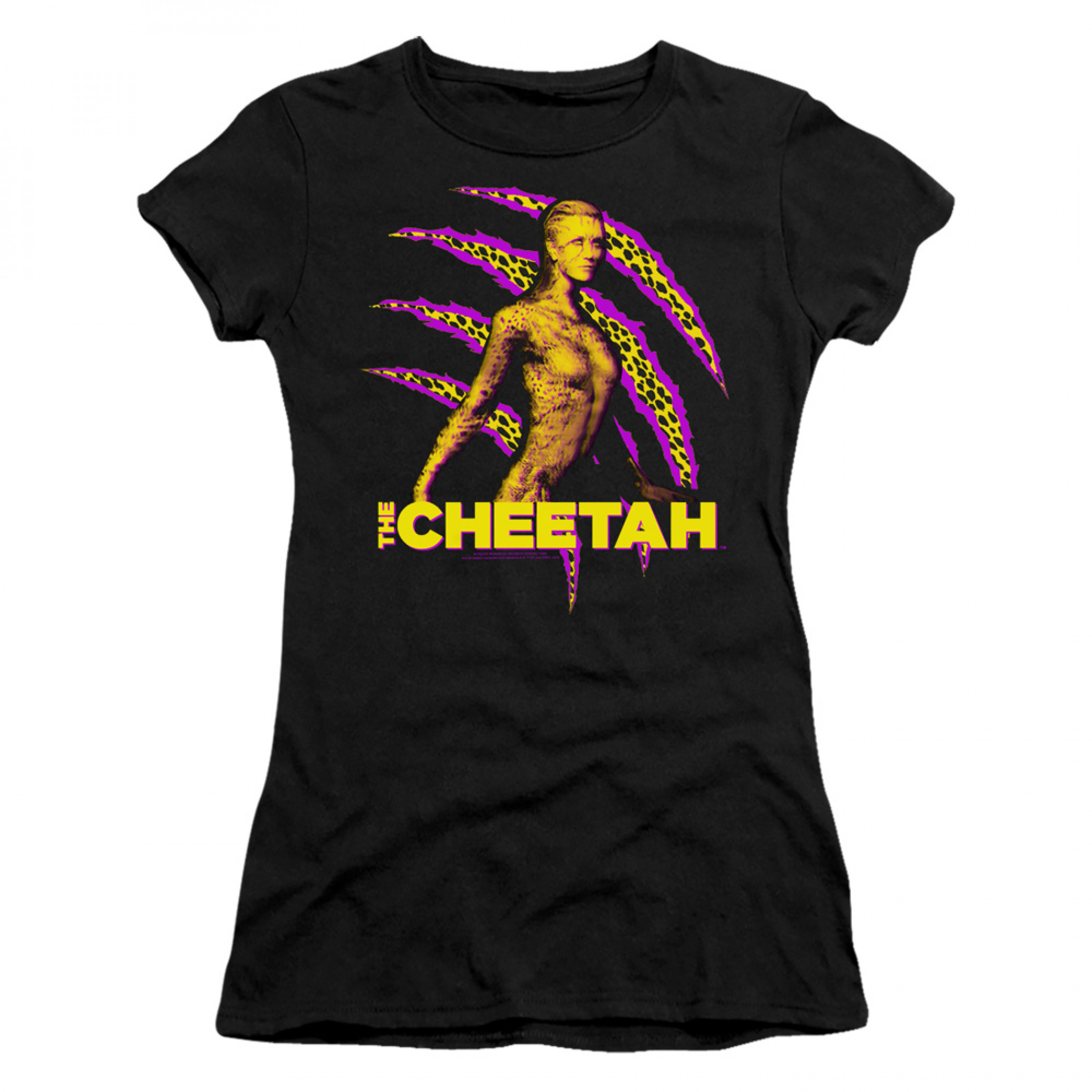 Wonder Woman 1984 Movie The Cheetah Juniors T-shirt, Black