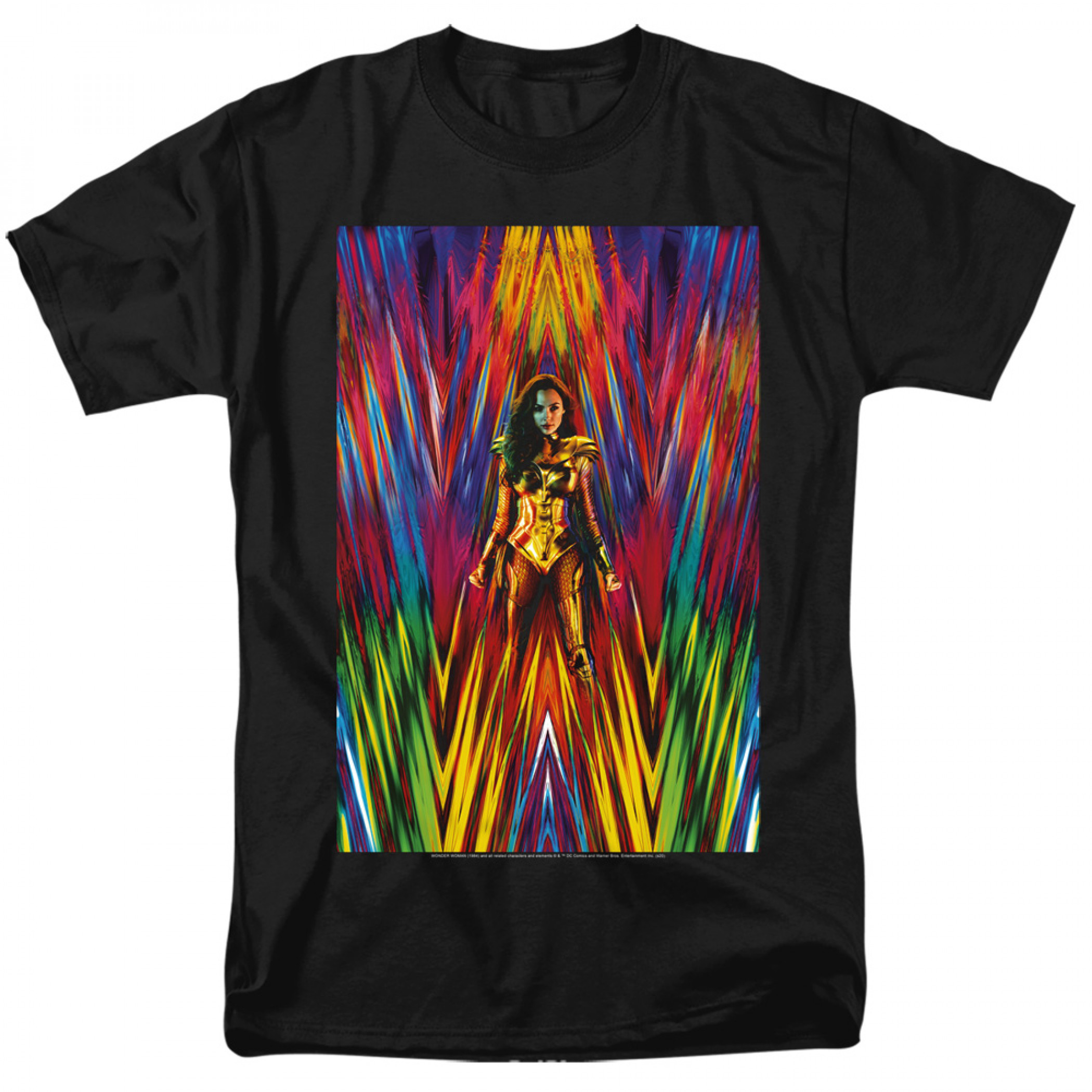 Wonder Woman 1984 Movie Poster T-Shirt, Black