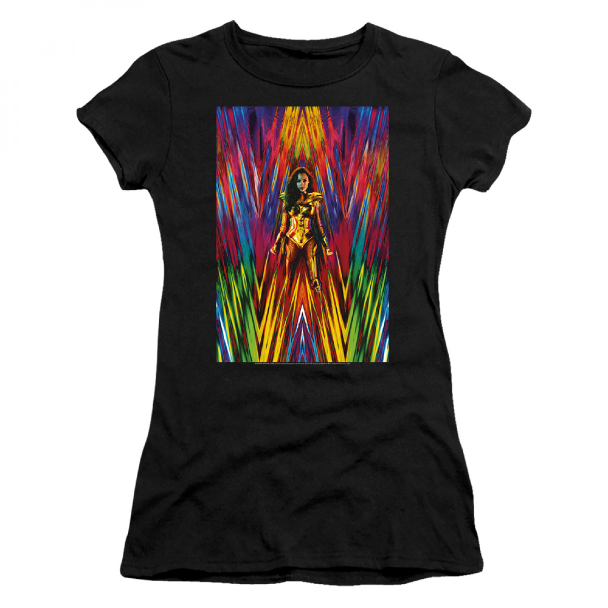 Wonder Woman 1984 Movie Poster Women's T-Shirt, Black