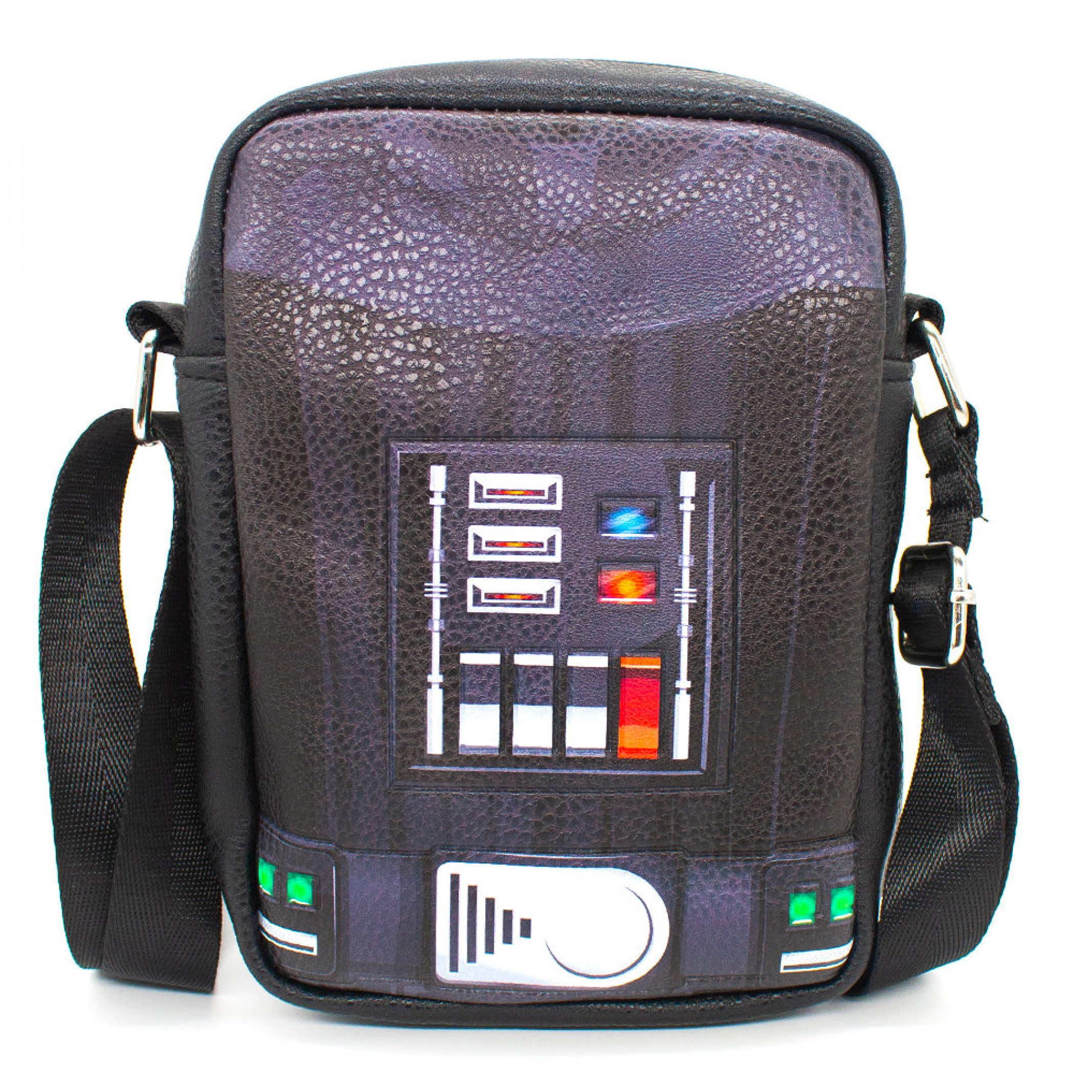 Star Wars Darth Vader Character Close-Up Crossbody Bag, Black