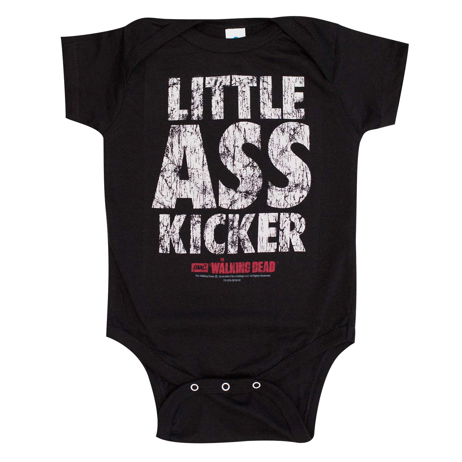 Walking Dead Little Ass Kicker Onesie