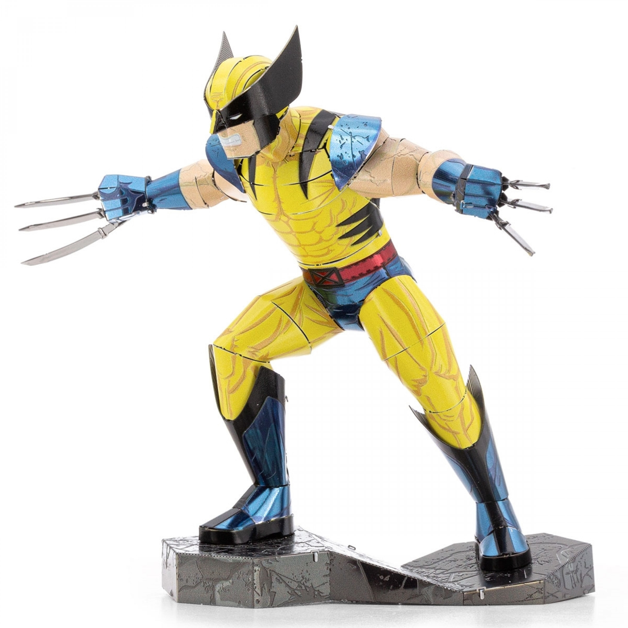 X-Men Wolverine Model Kit Metal Earth Model Kit, Multi-Color
