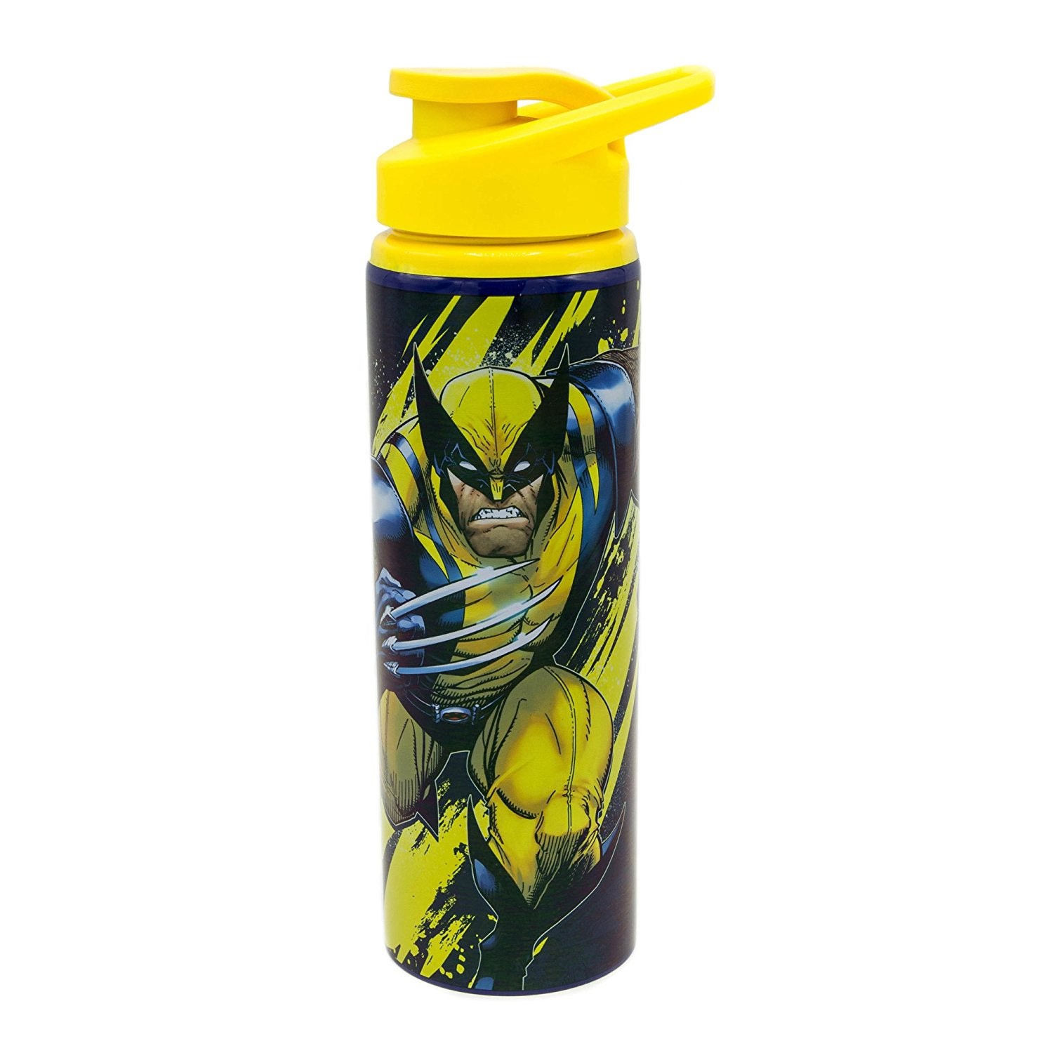 Wolverine X-Men Stainless Steel 25oz Water Bottle, Yellow