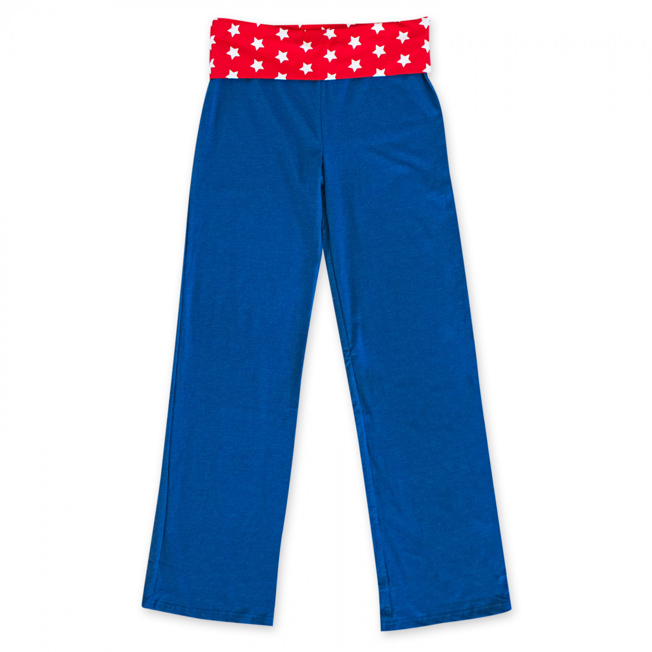 Wonder Woman Blue Yoga Pants, Blue
