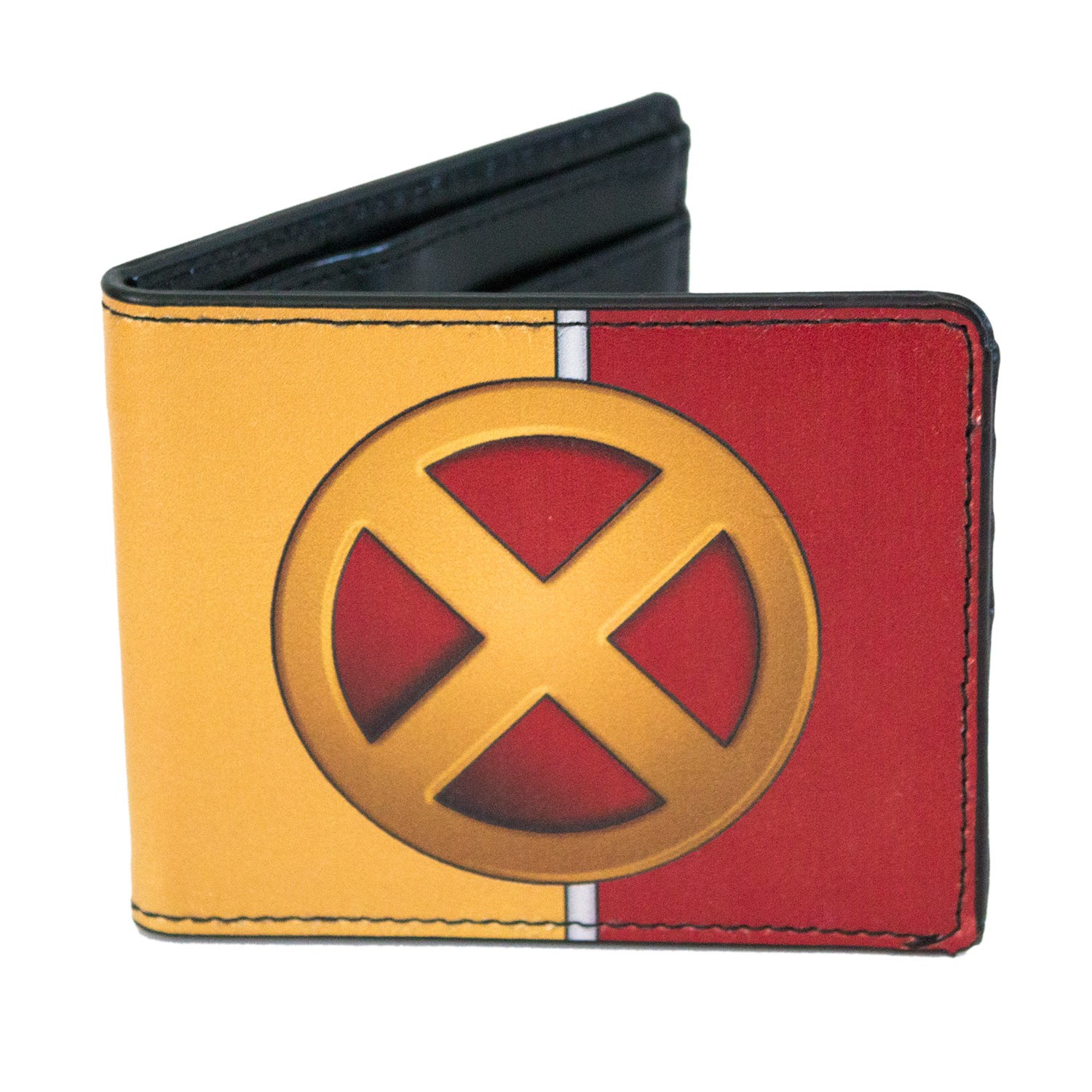 X-Men Logo Bi-Fold Wallet, Yellow
