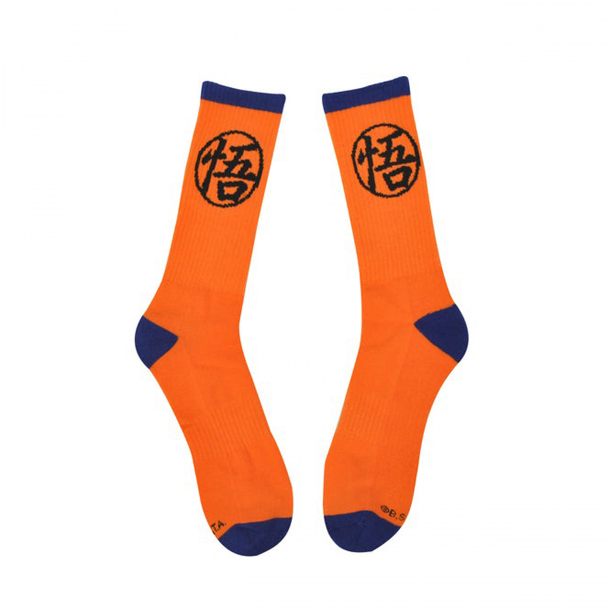 Dragon Ball Z Super Goku Crew Socks, Orange