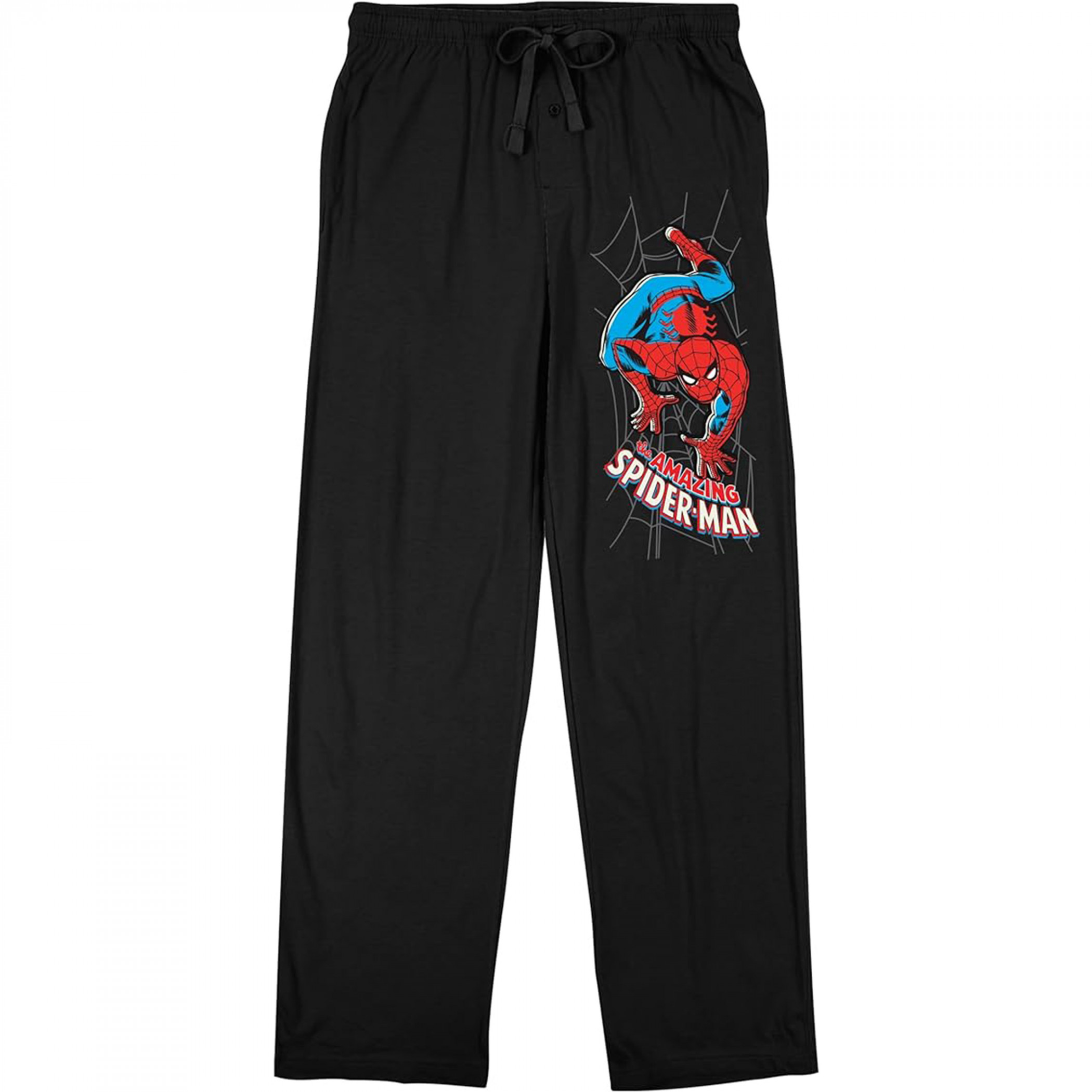 Spider-Man Crawl Pajama Pants, Black