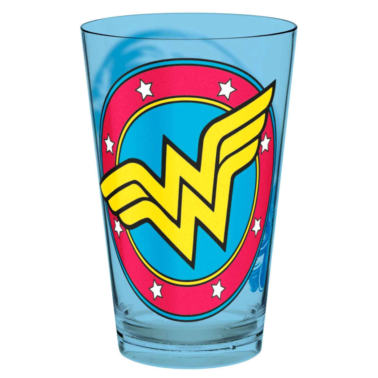 Wonder Woman Plastic Tumbler Cup, Blue