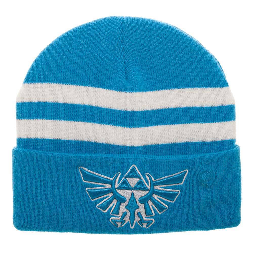 Legend Of Zelda Light Up Breath Of The Wild Winter Beanie, Blue