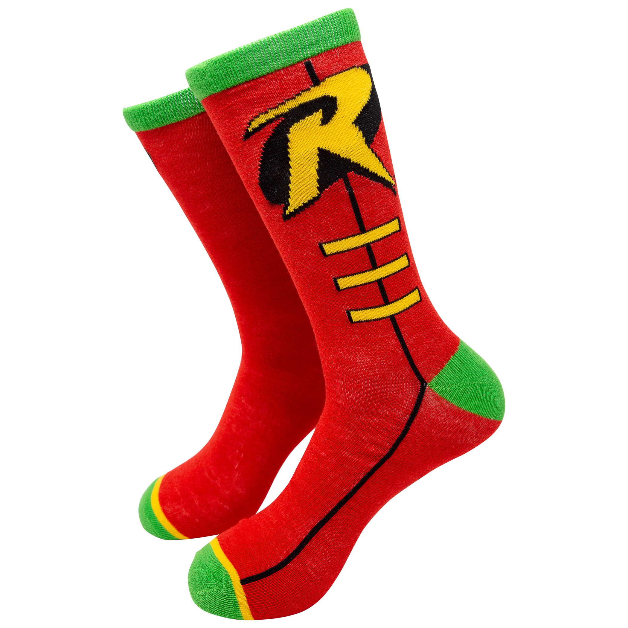 Robin Symbol Costume Crew Socks, Red